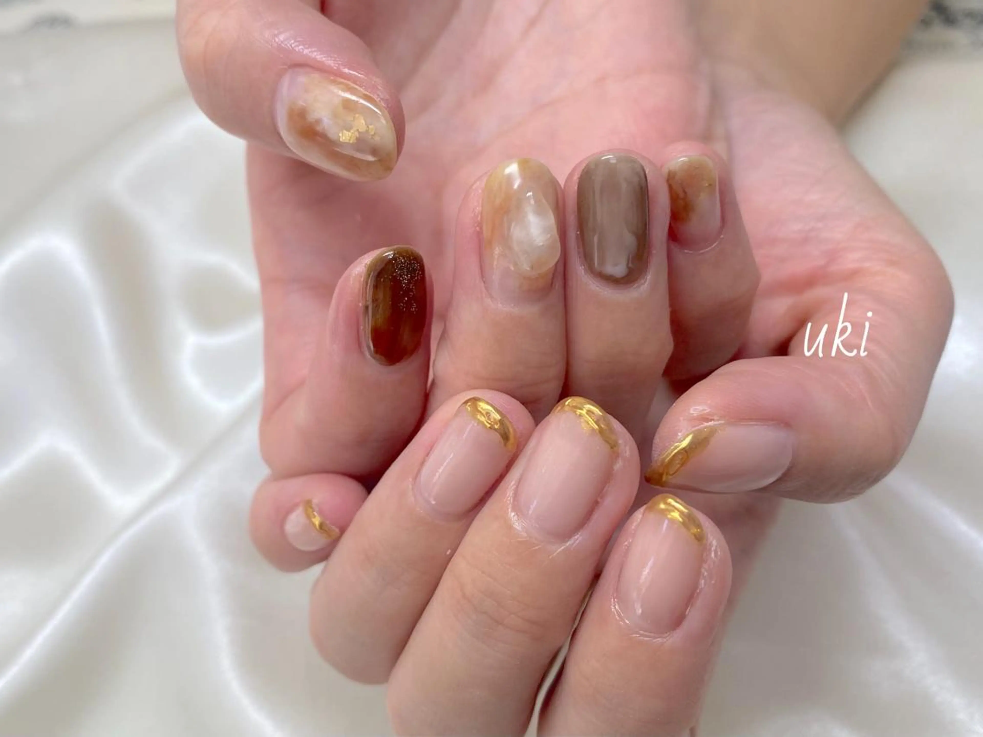 ネイル ハンドネイル Ameri nail /UKIのネイルデザイン