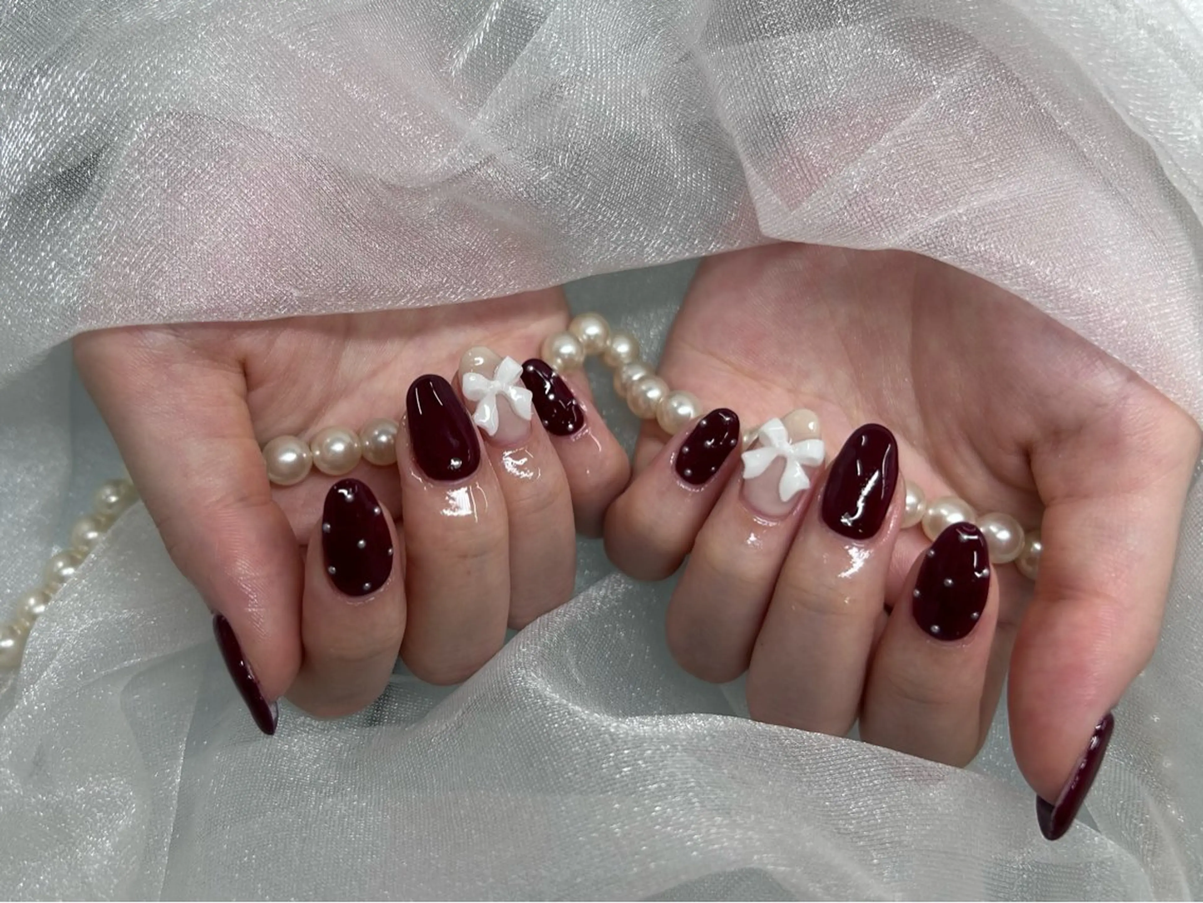 ネイル 持ち込み 加藤 楓子のネイルデザイン