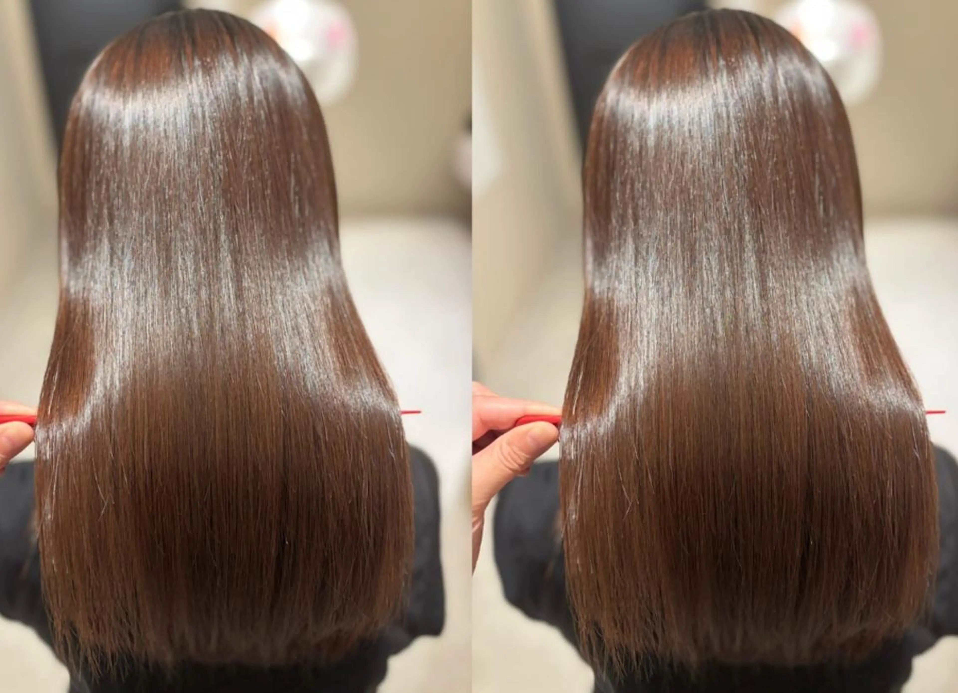 カラー ロング カット ヘアカラー 縮毛矯正リピート90 %超/髪質改善/井口のヘアスタイル