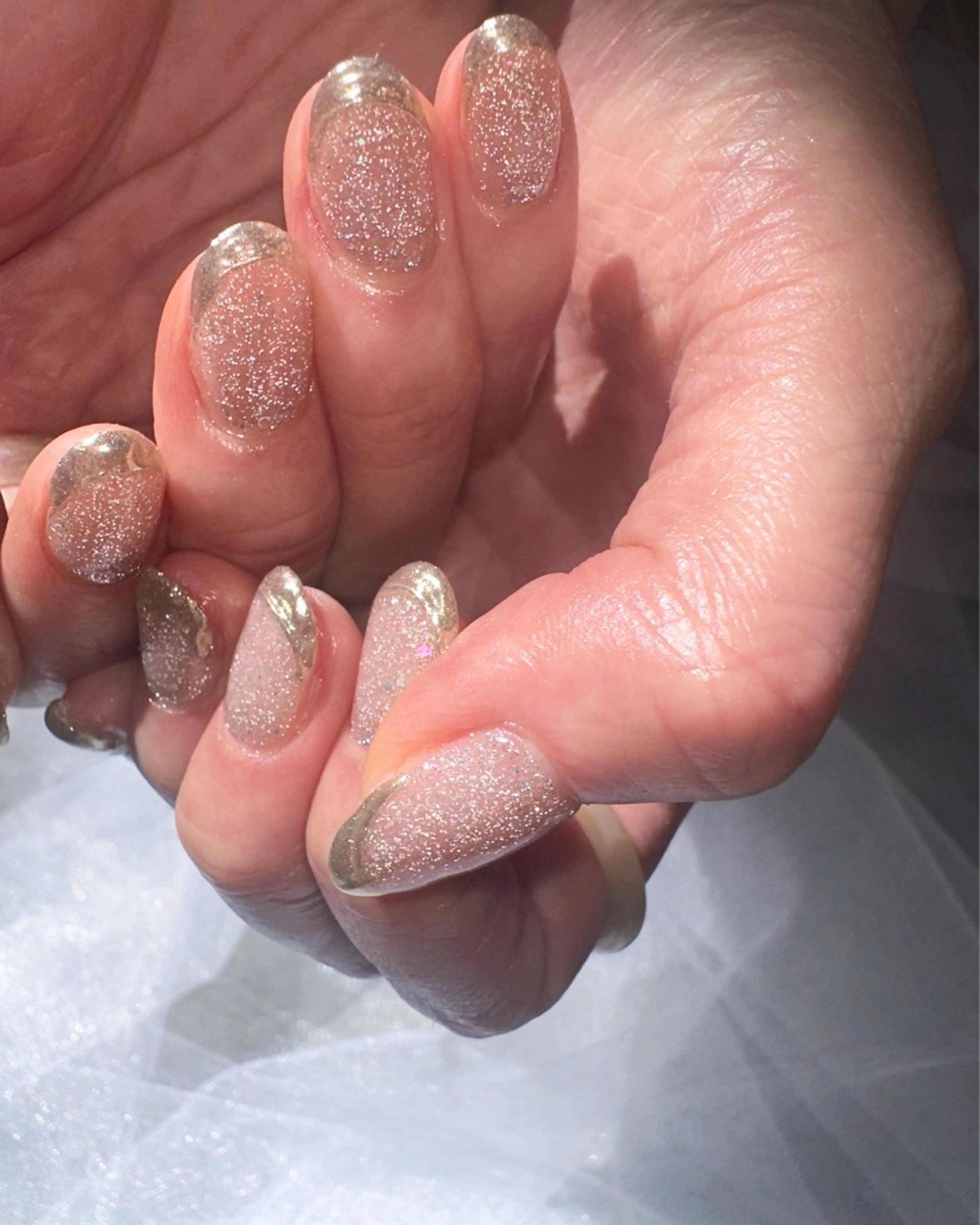 ネイル クリアネイル フラッシュネイル フレンチネイル 氷ネイル・うるうるネイル 韓国ネイル 🪞KAPE NAIL 🪞のネイルデザイン