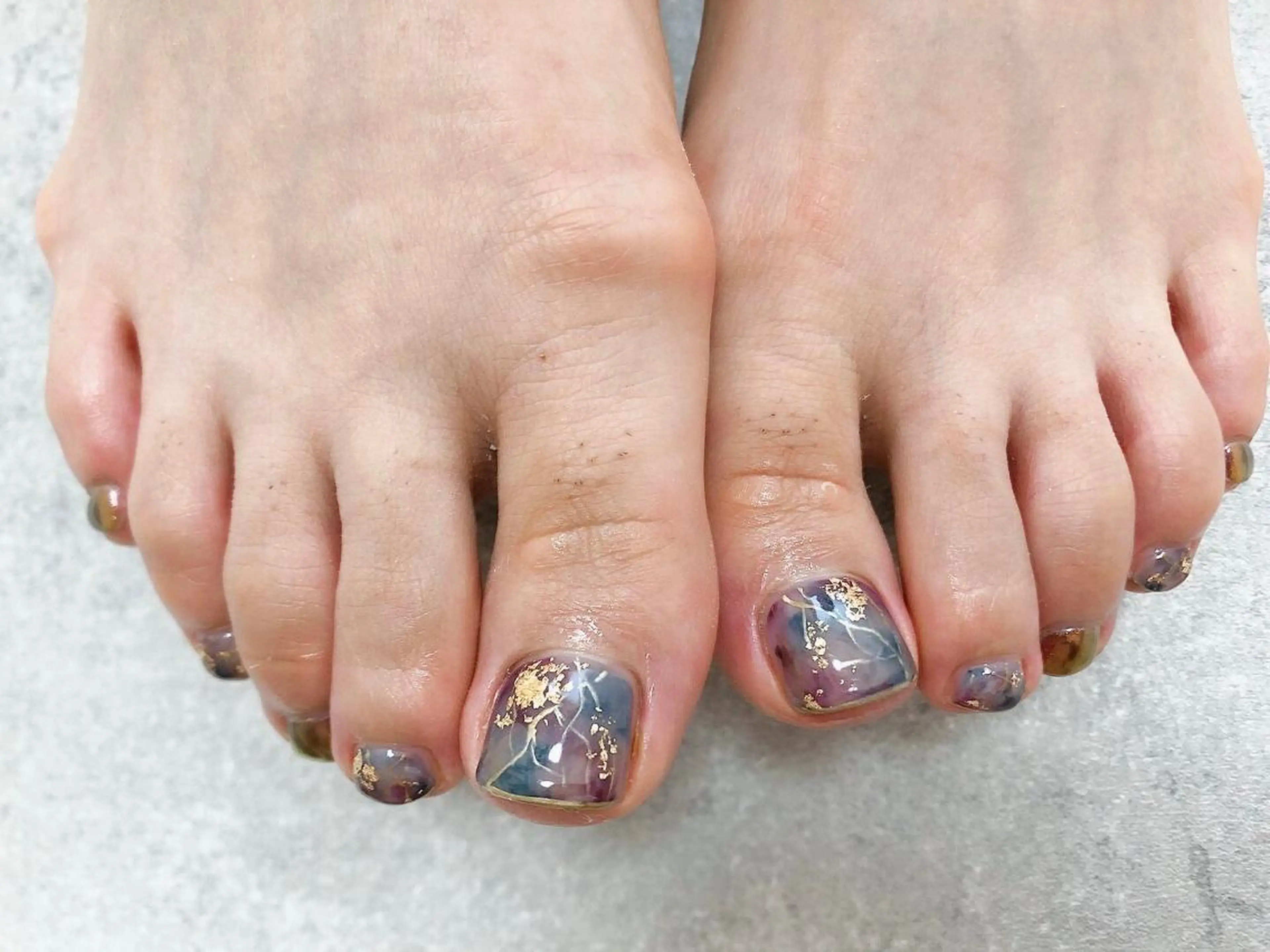 ネイル フットネイル kiki nail 二子玉川のネイルデザイン