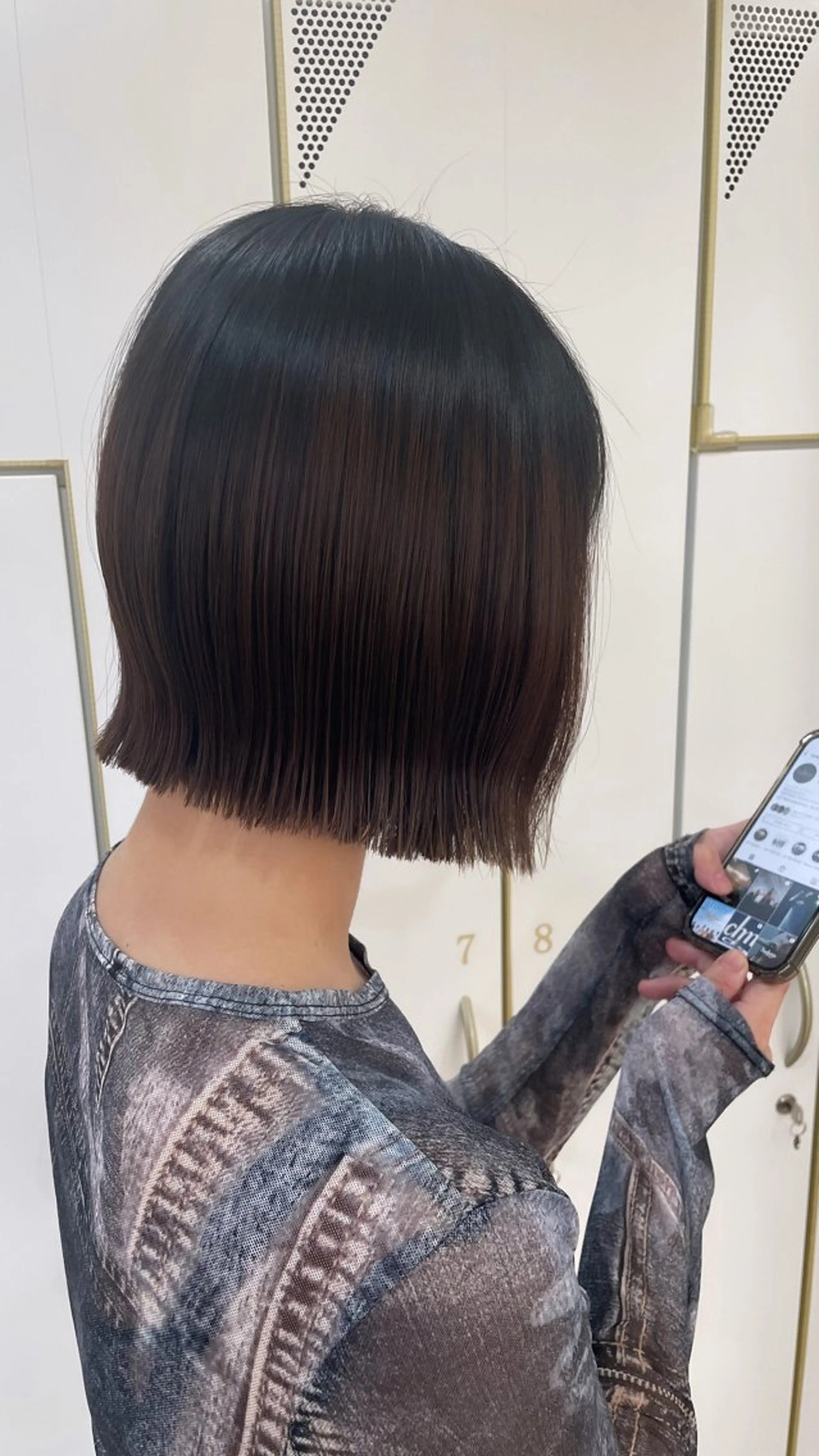 ショート 🤍ショートボブ 🤍NANAMI🤍のヘアスタイル