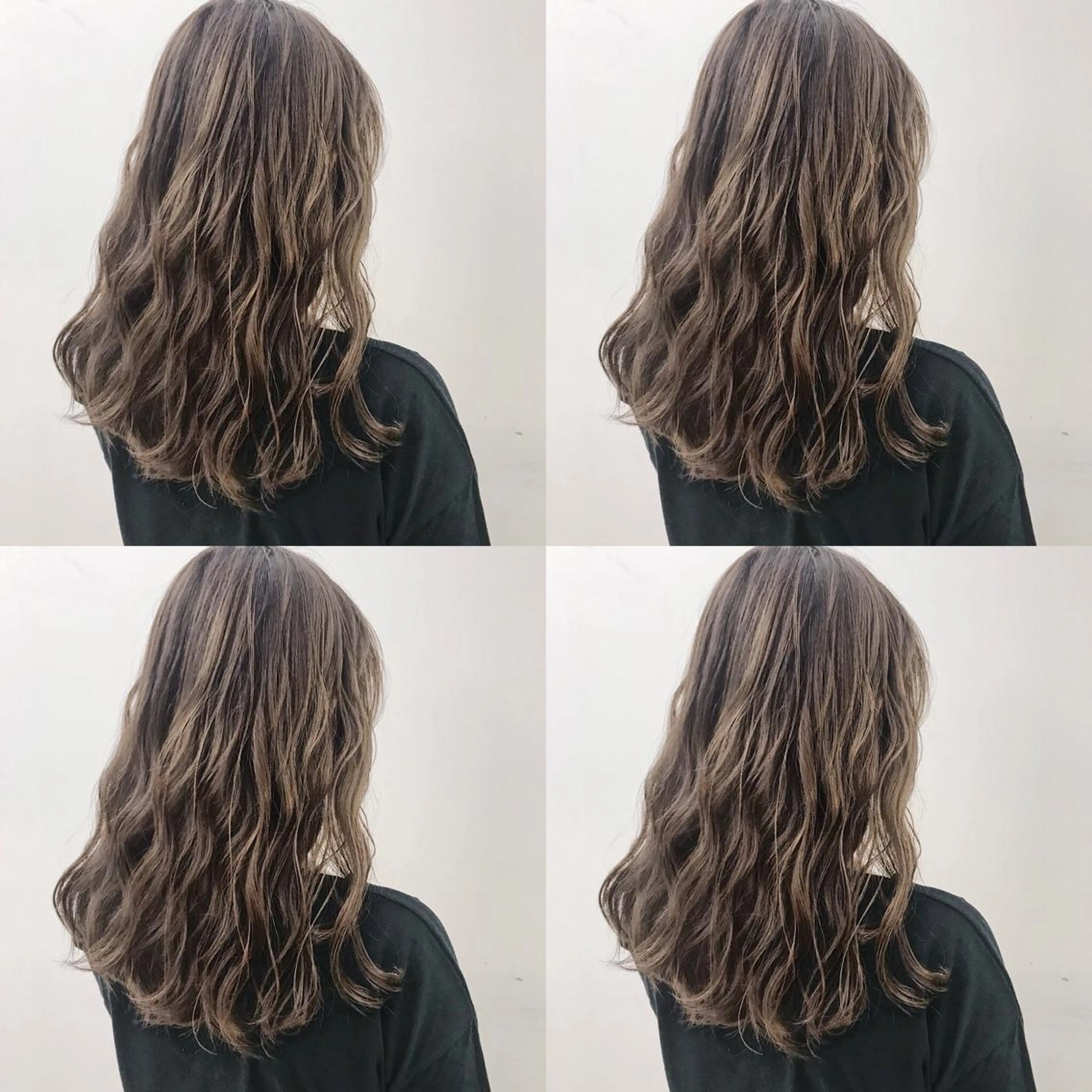 セミロング カラー ヘアカラー ブリーチカラー/ 岩破瑞希のヘアスタイル