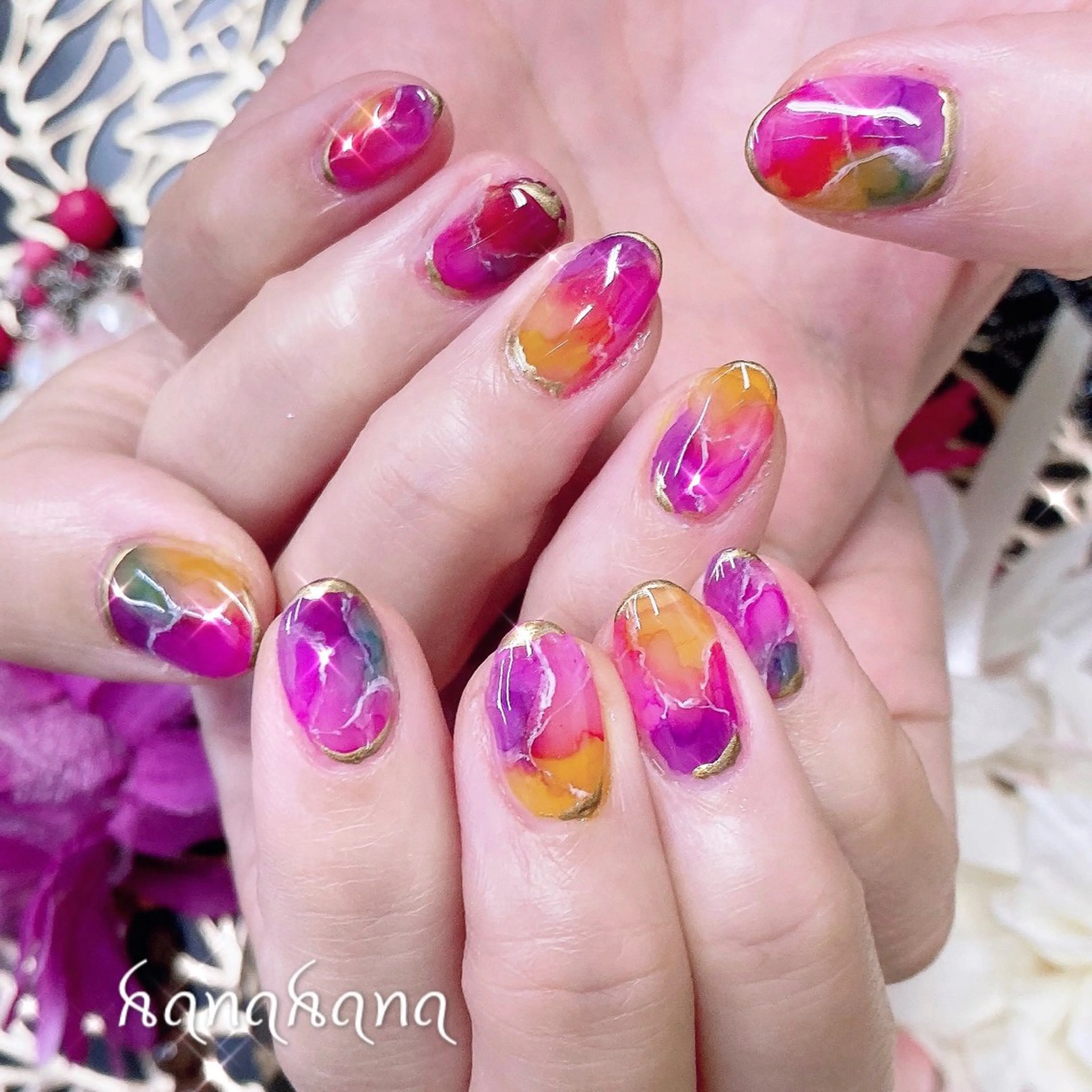 ネイル ジェルネイル HANAHANAのネイルデザイン