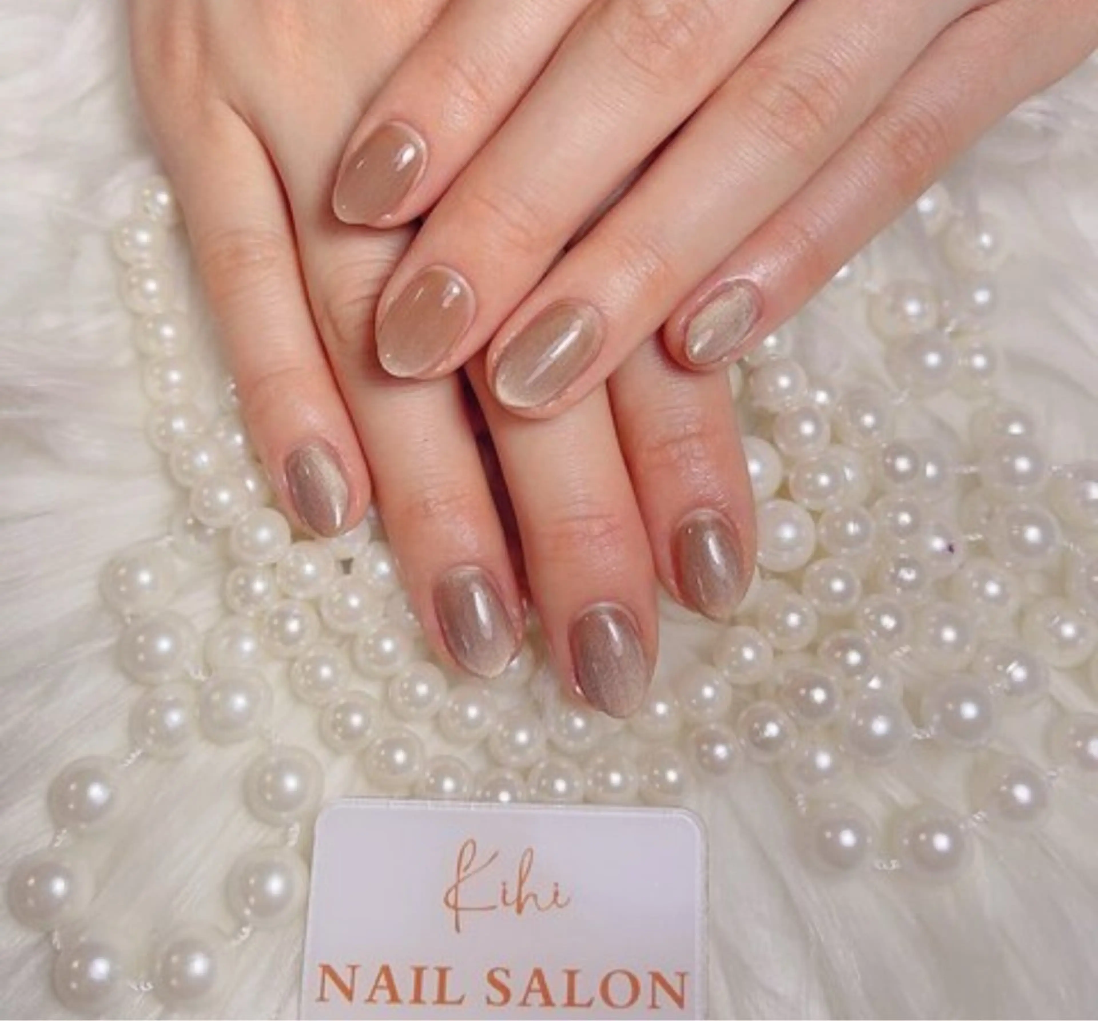 ネイル アートネイル フレンチネイル ジェルネイル グラデーション 韓国ネイル 村中 ハナのネイルデザイン