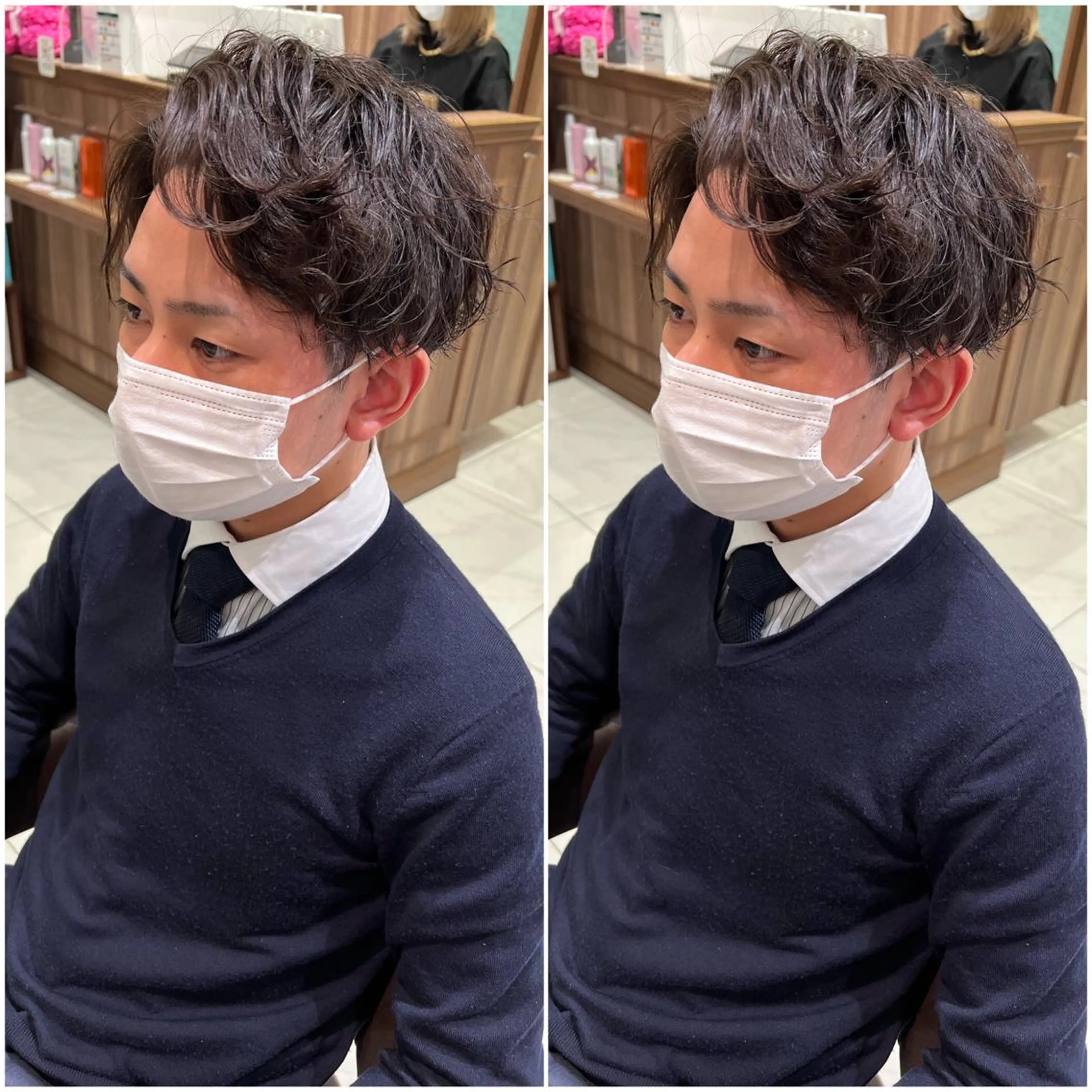 【メンズ人気No,１☆】 爽やかメンズカット+眉カット or 炭酸スパ  ¥5500の写真