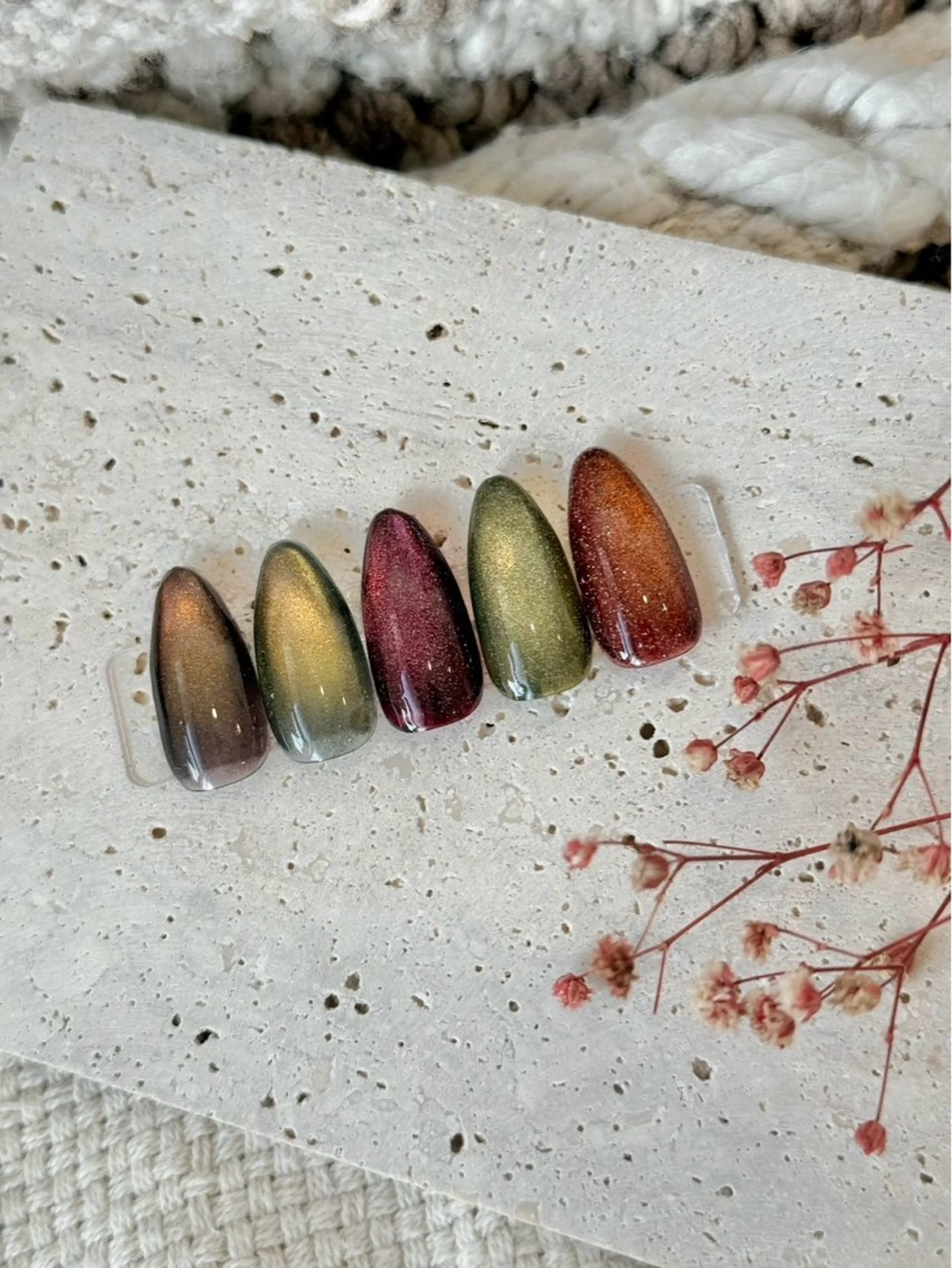 【フット🩰◝✩】 Autumn Magnet＊選べる5色 ※オフ無しの写真