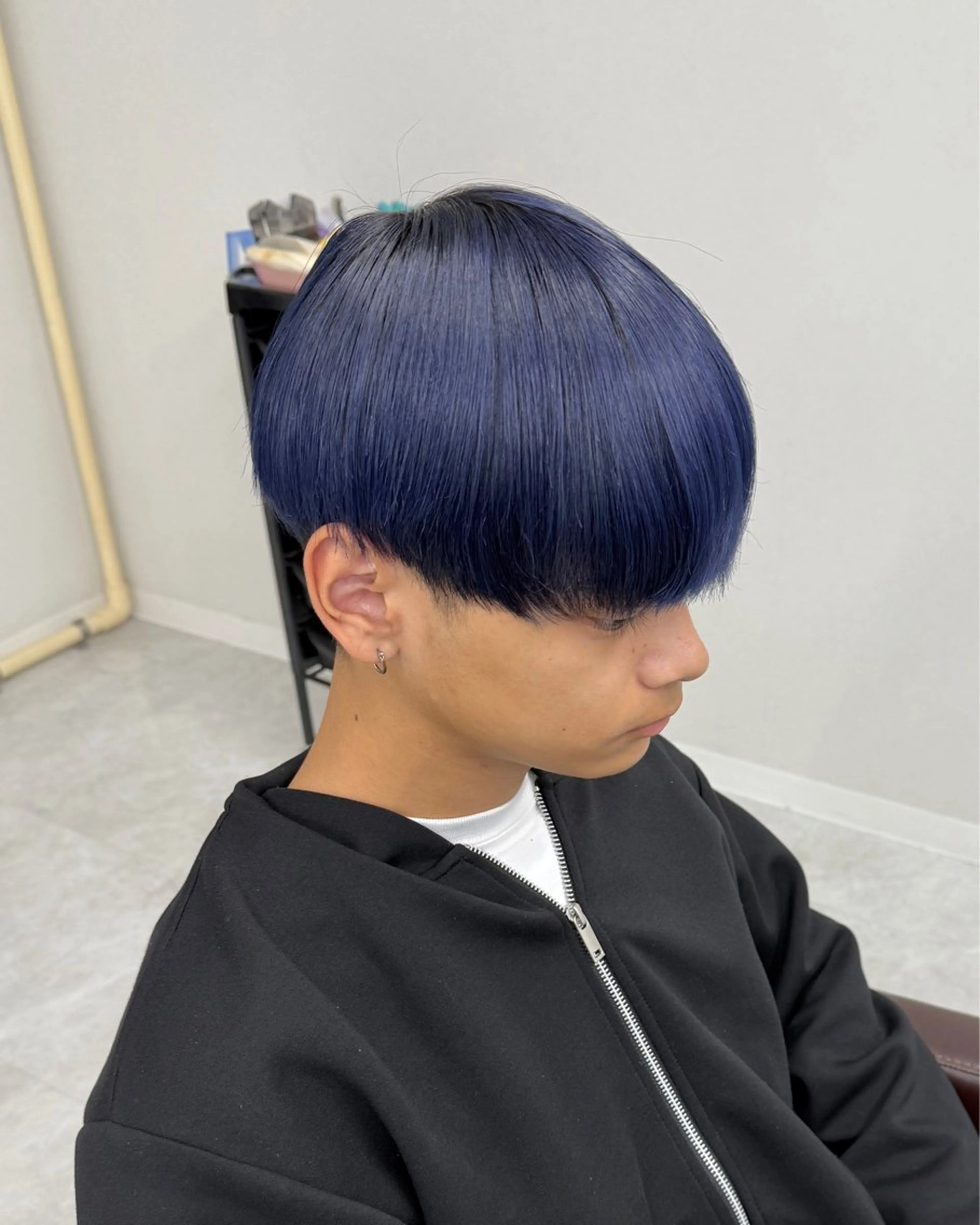 カラー メンズ カット ヘアカラー シャドウパーマ/ メンズ/KENTAのヘアスタイル