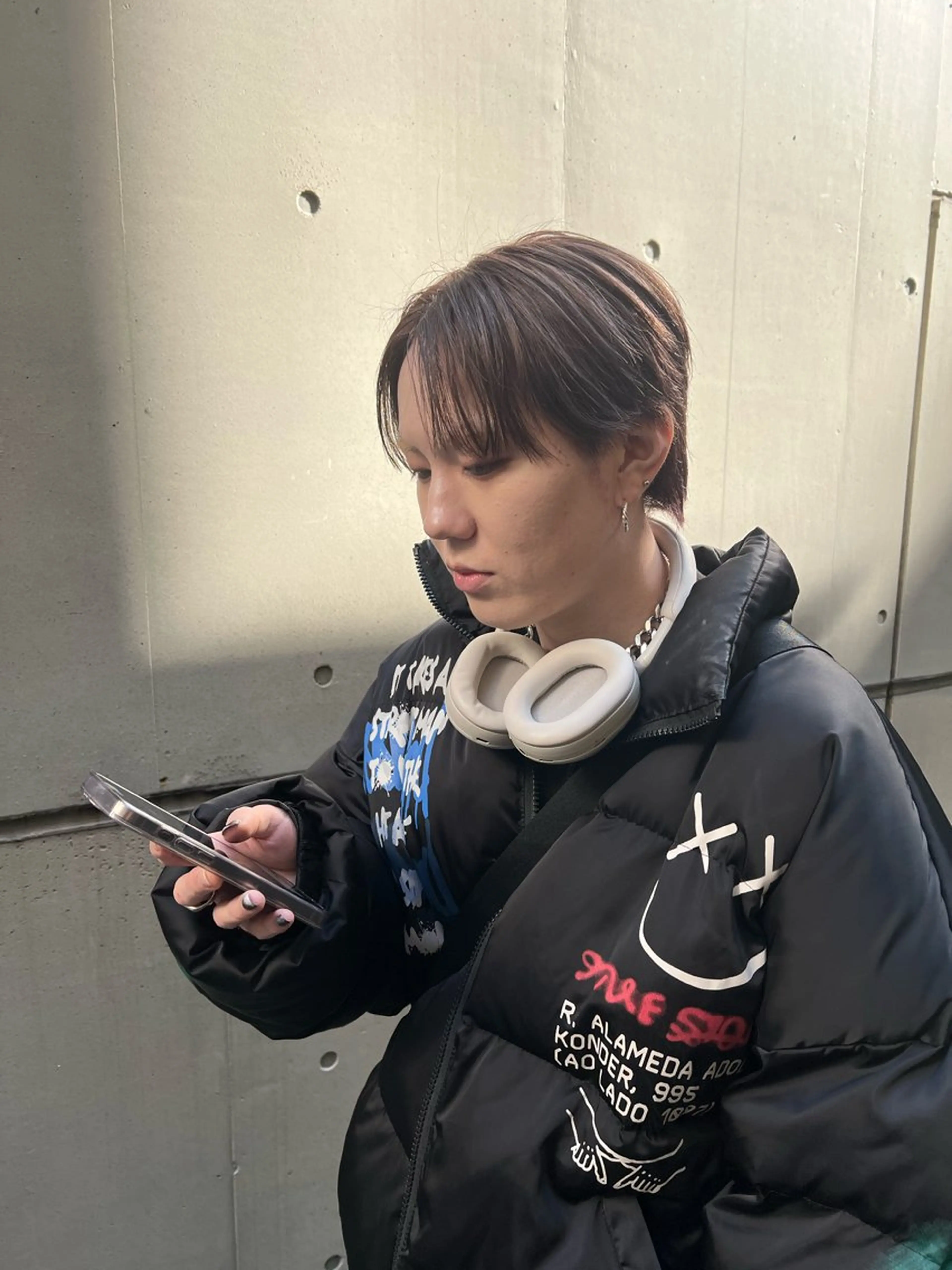 ショート カラー メンズ Yui/メンズカラー /シャドウパーマのヘアスタイル