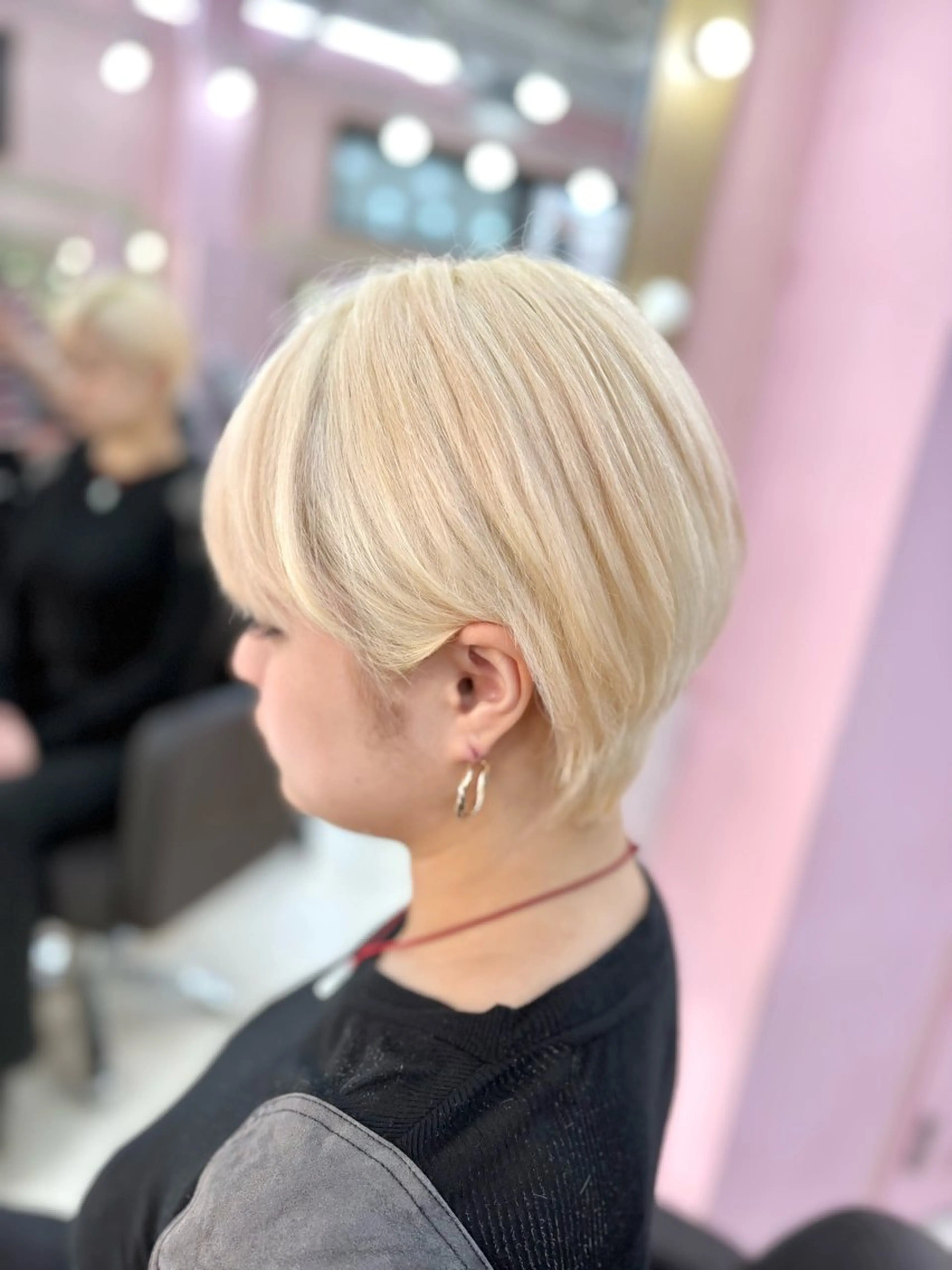 ショート カラー 甘ふわgirly🎀 ハイトーン🤍Ramのヘアスタイル