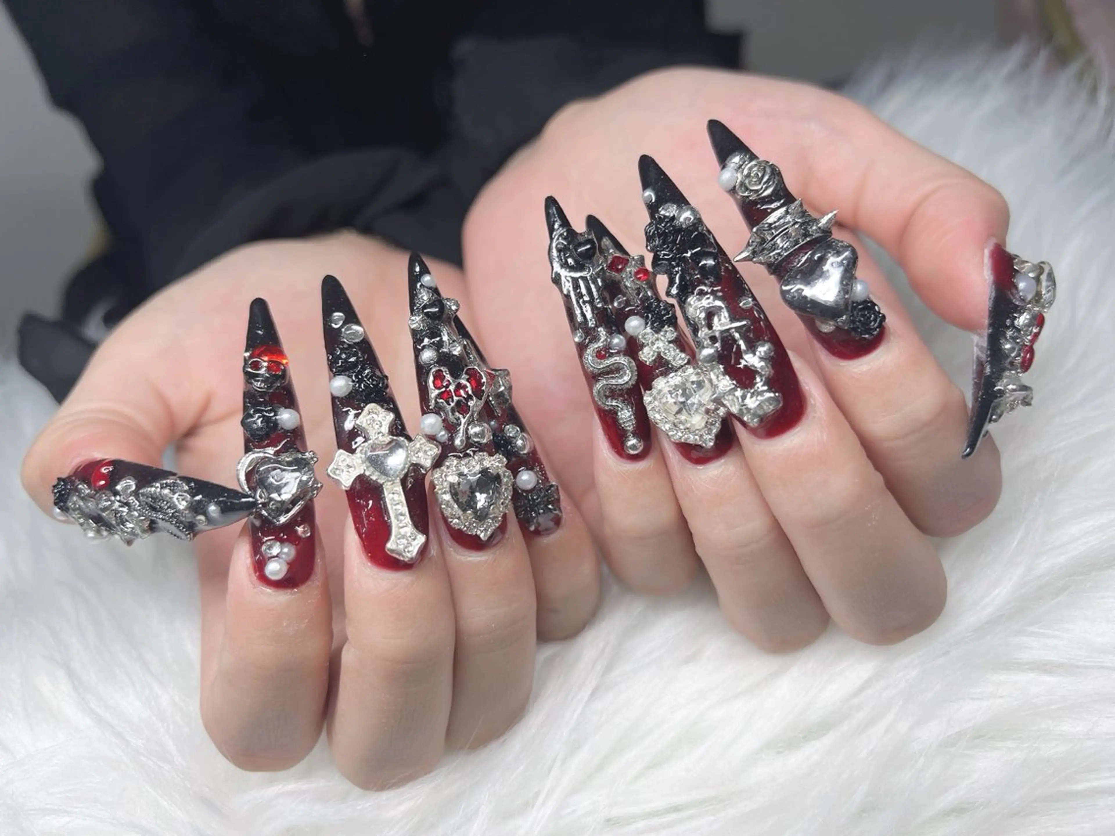 ネイル ハンドネイル Lee Nails チップ長さだし専門店のネイルデザイン