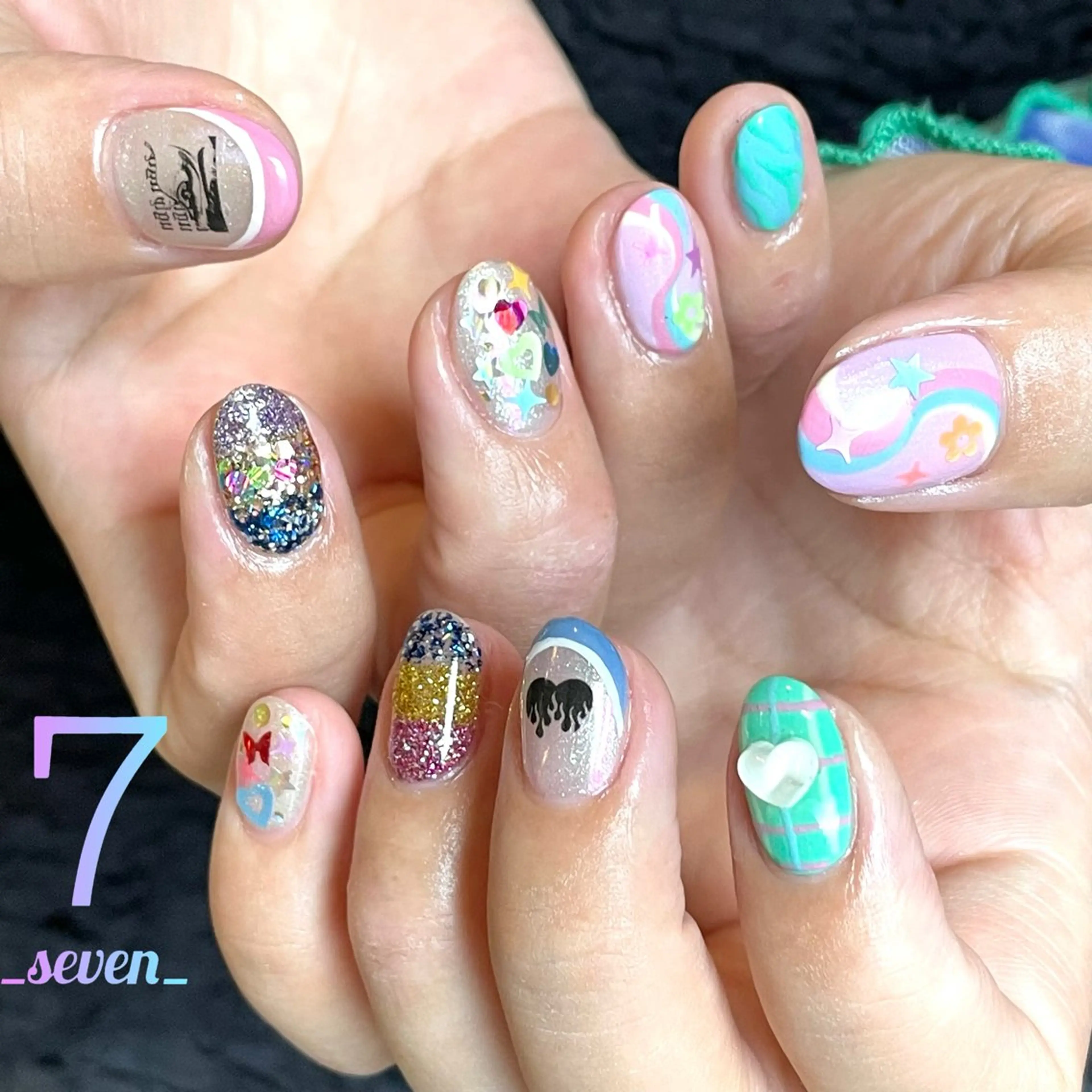 ネイル ハンドネイル nail salon 7_seven_所属・nail salon 7 _seven_のネイルデザイン