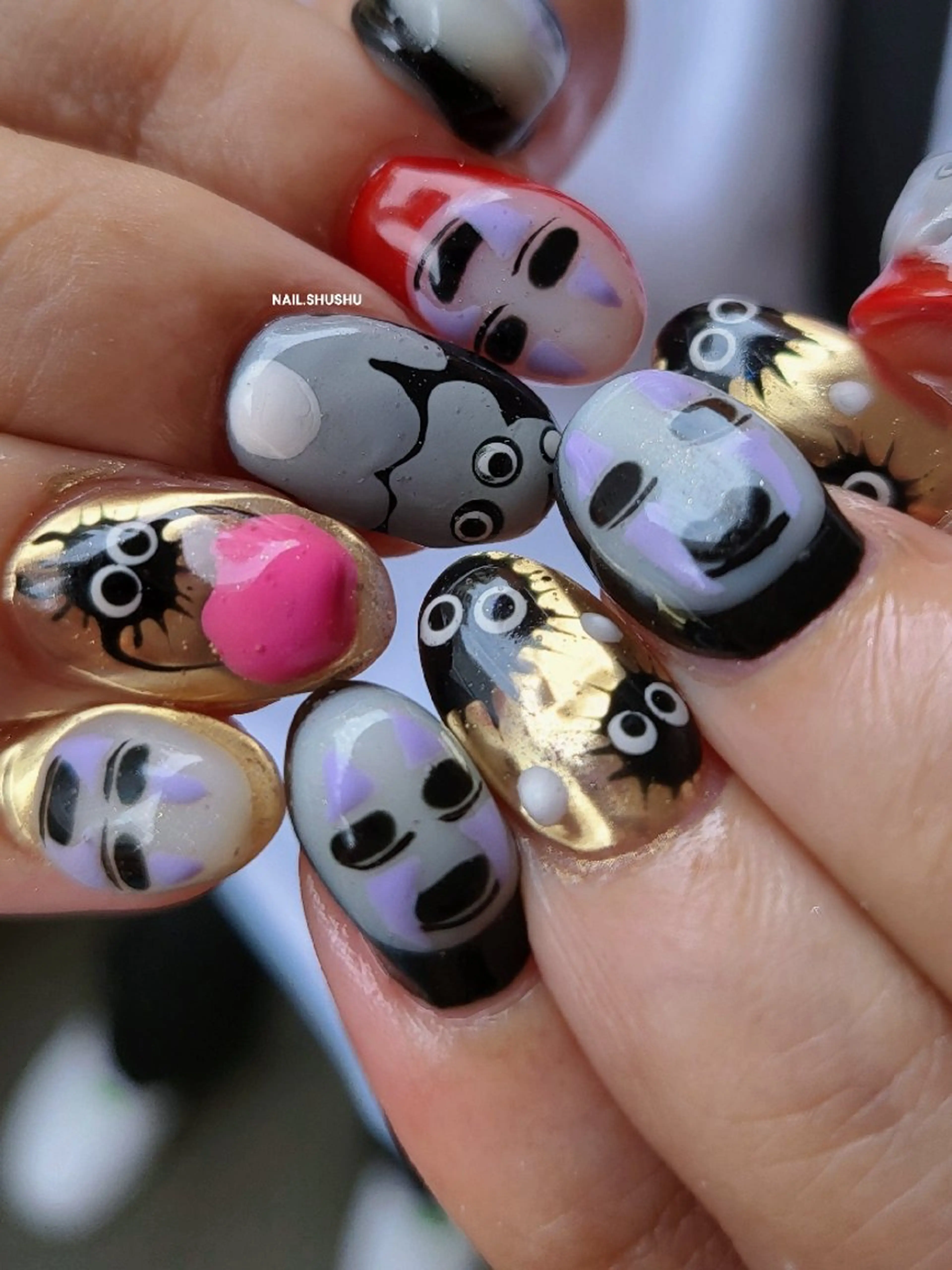 ネイル 3dパーツ/流行り 👧shushu❤️のネイルデザイン