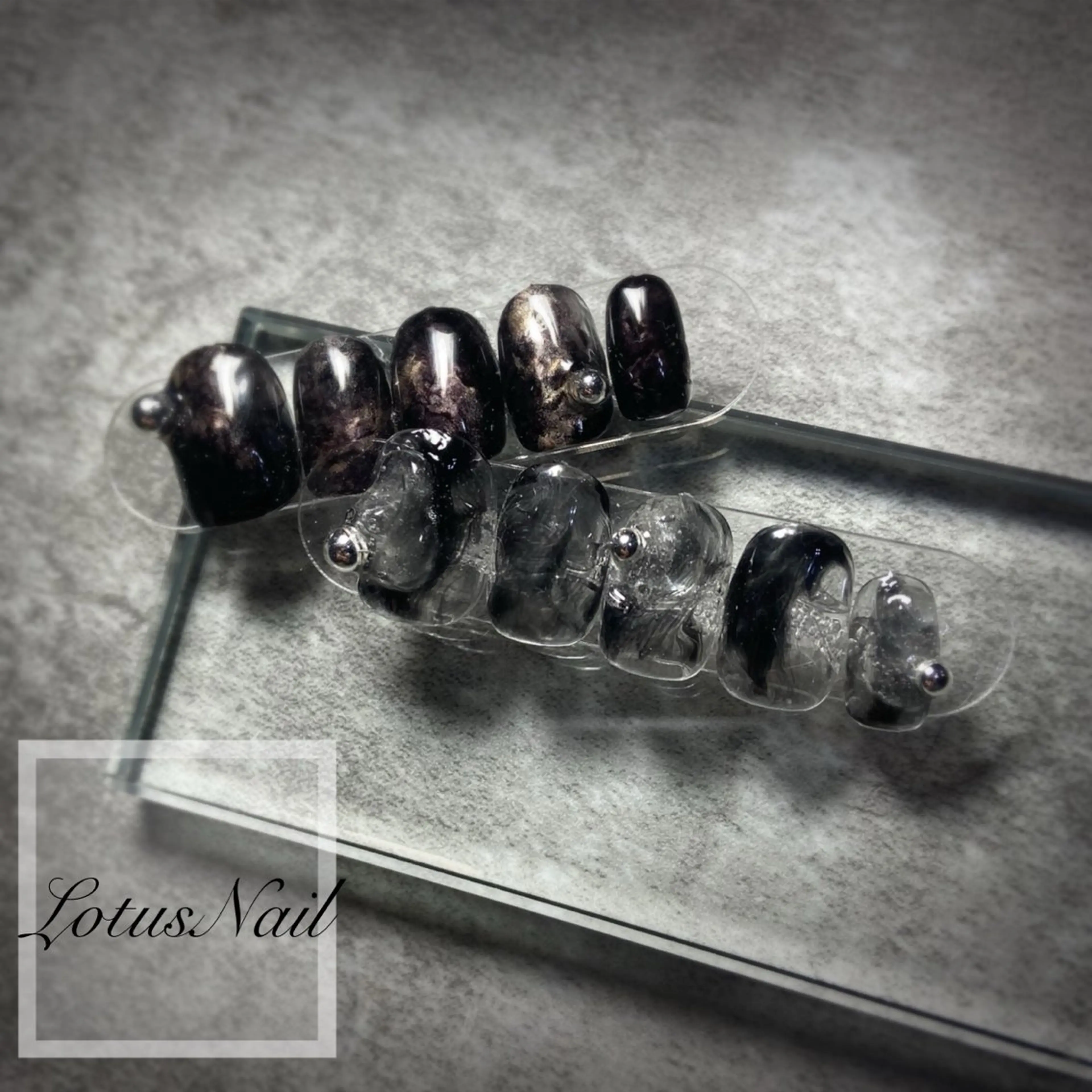 ネイル ニュアンスネイル Lotus Nailのネイルデザイン