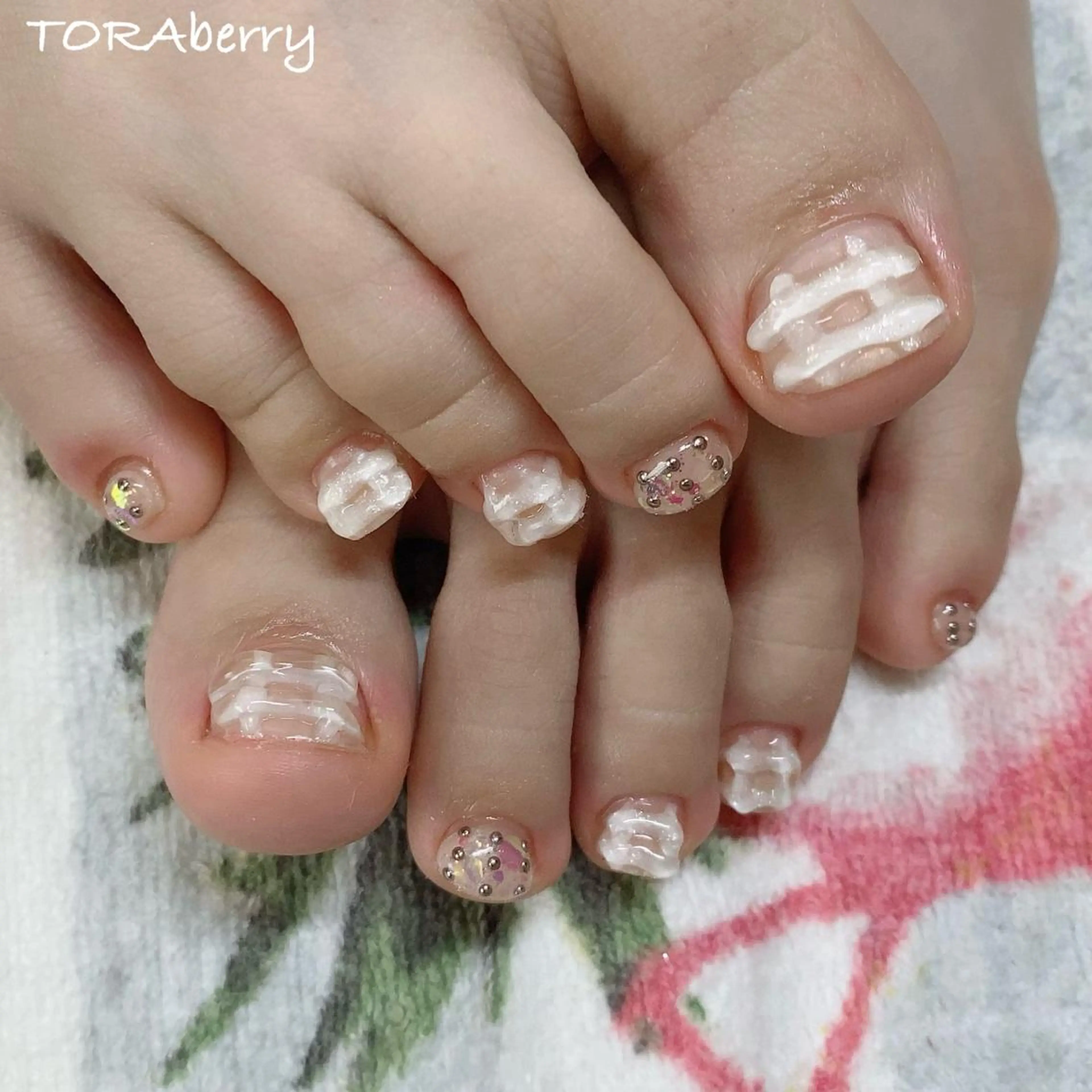 ネイル フットネイル ネイリスト なつみのネイルデザイン