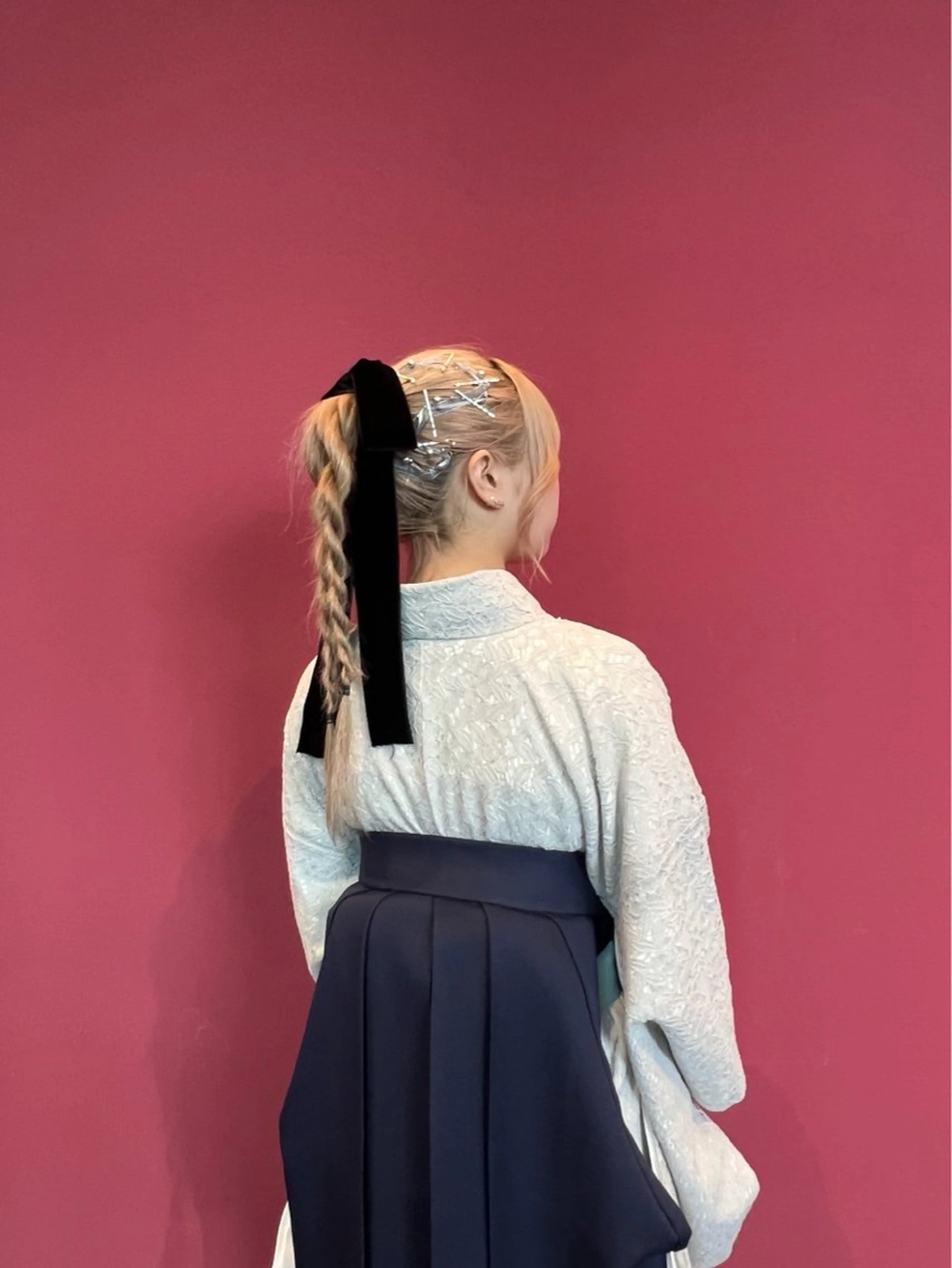 袴着付け+ヘアセットの写真