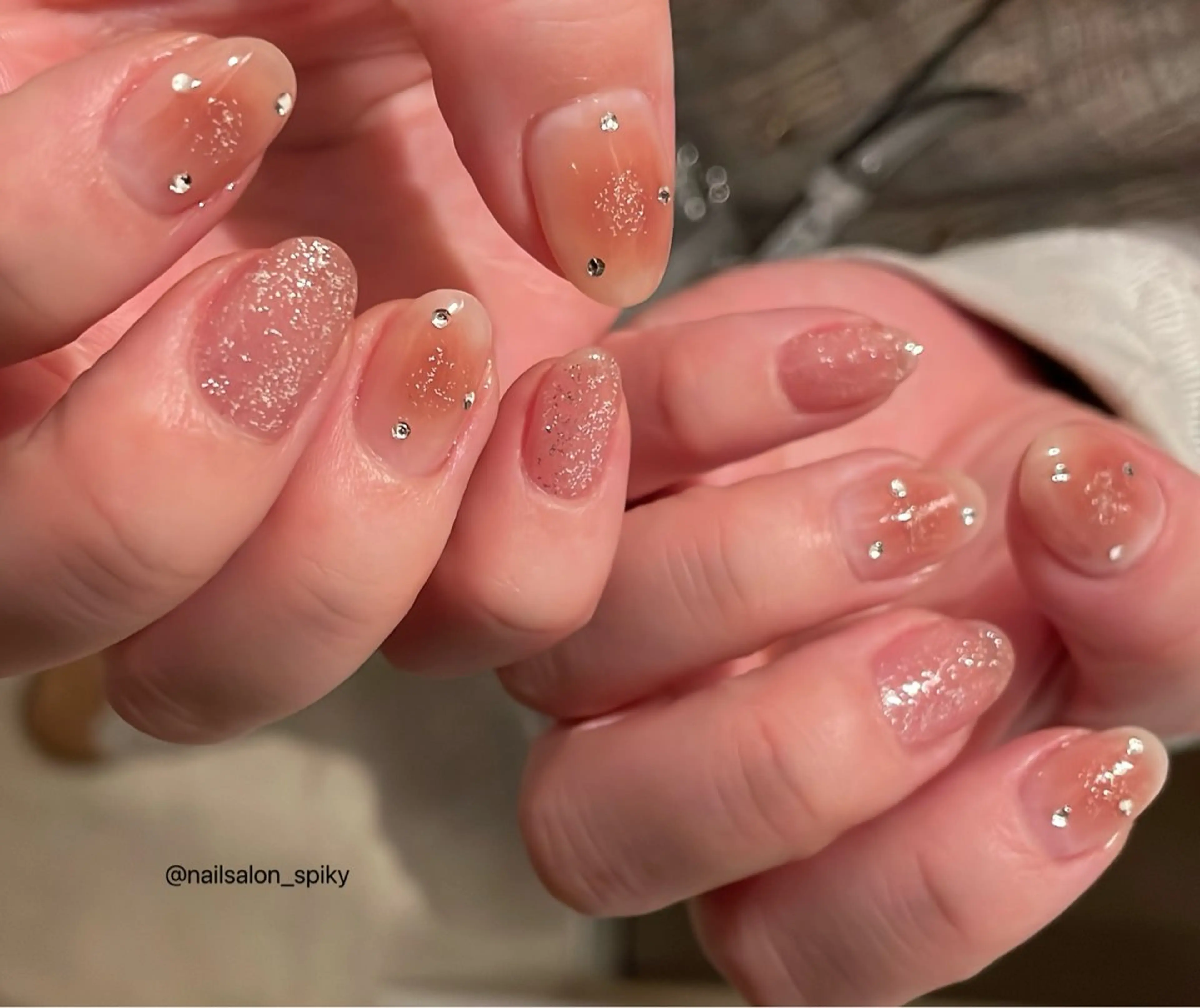 ネイル Spiky とうげ ふうかのネイルデザイン