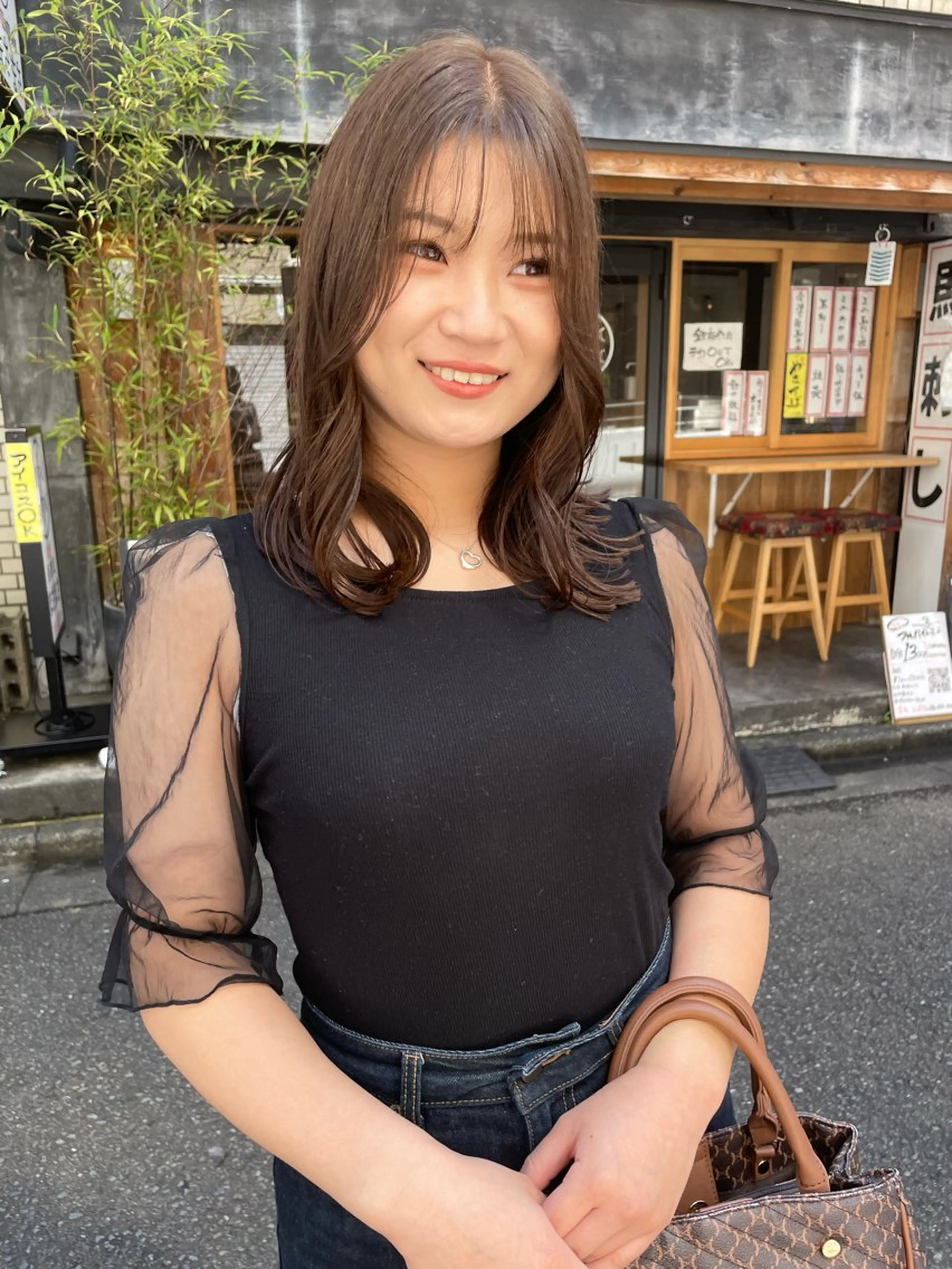 ミディアム sakura🌸 レイヤー/韓国ヘアのヘアスタイル