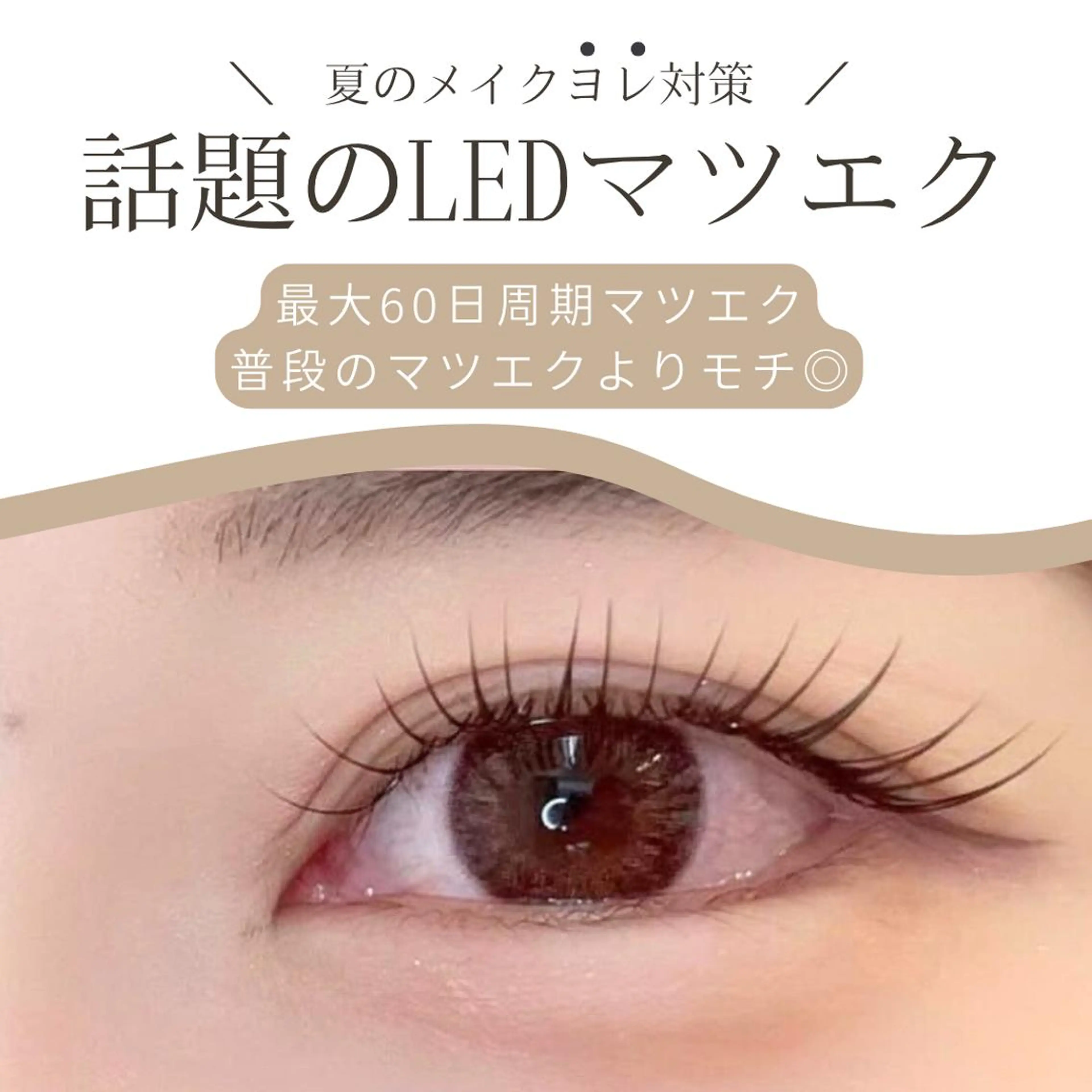 【モデル急募】話題のパリエク💐自まつげを根元から上げて自然にボリュームUP✨ 限定1名 LEDパリエクモデルの写真