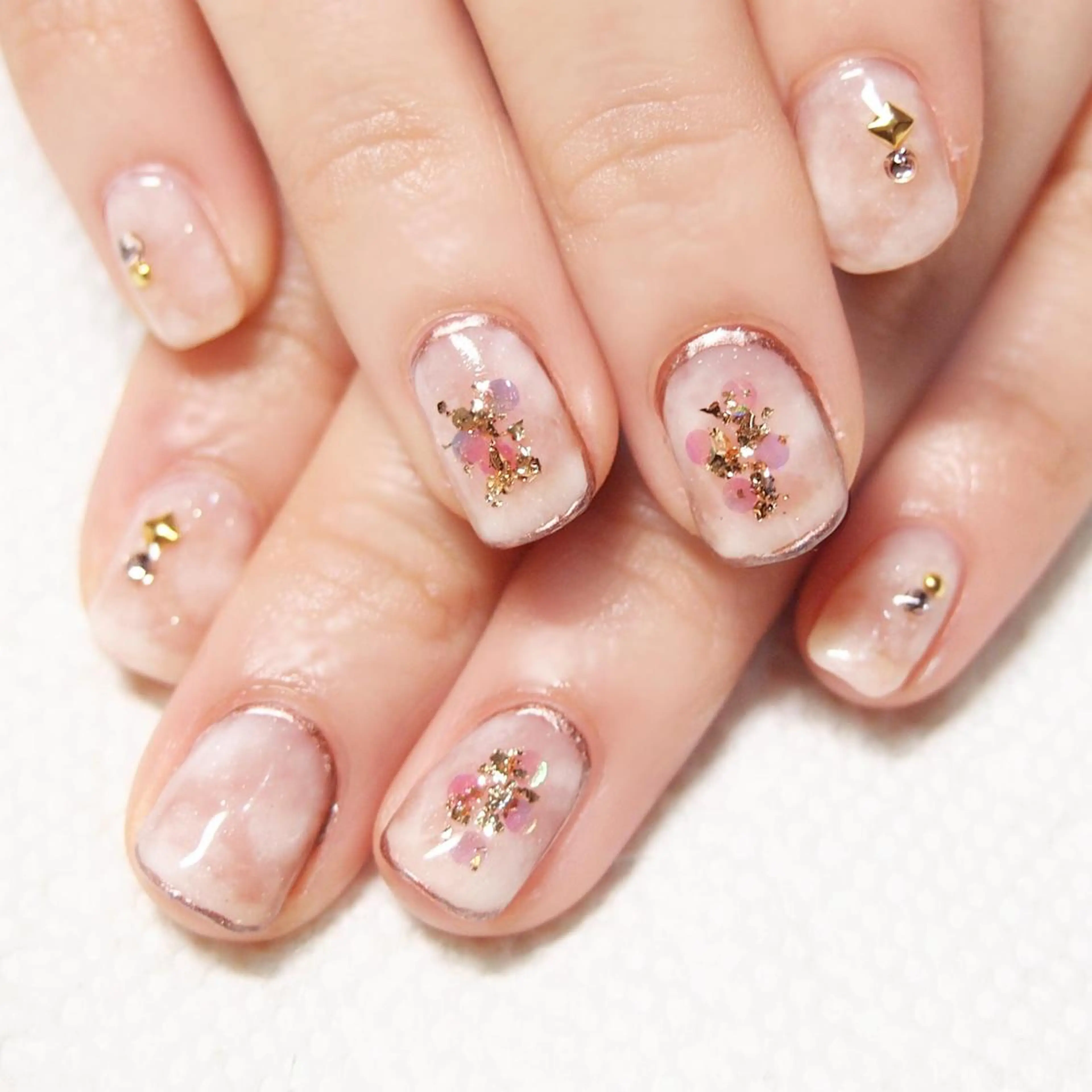 ネイル ジェルネイル 山田 麻衣のネイルデザイン