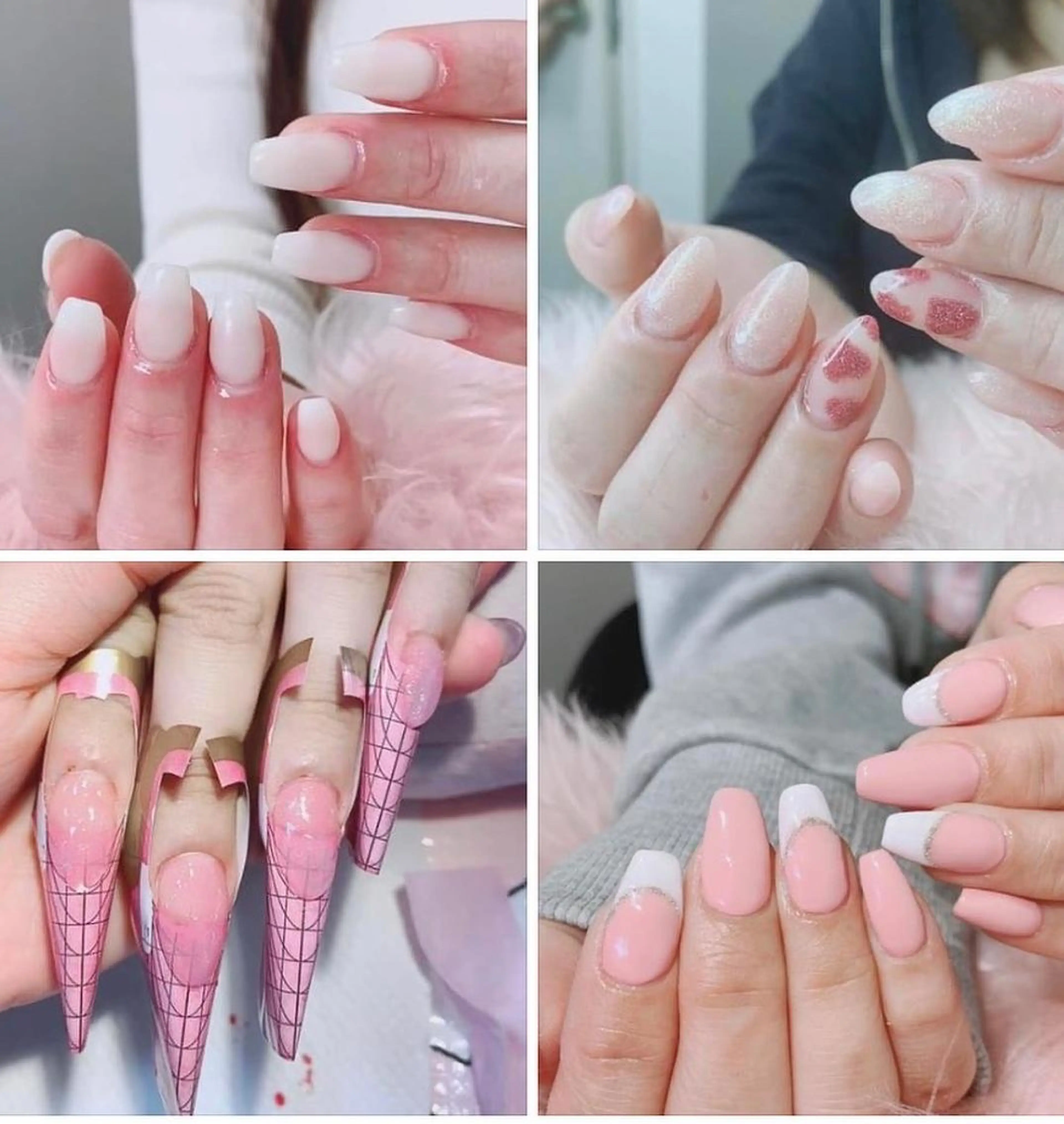 ネイル 長さ出し ジェルネイル HandSnail自宅サロン所属・HandSnail 座間自宅ネイルサロンのネイルデザイン