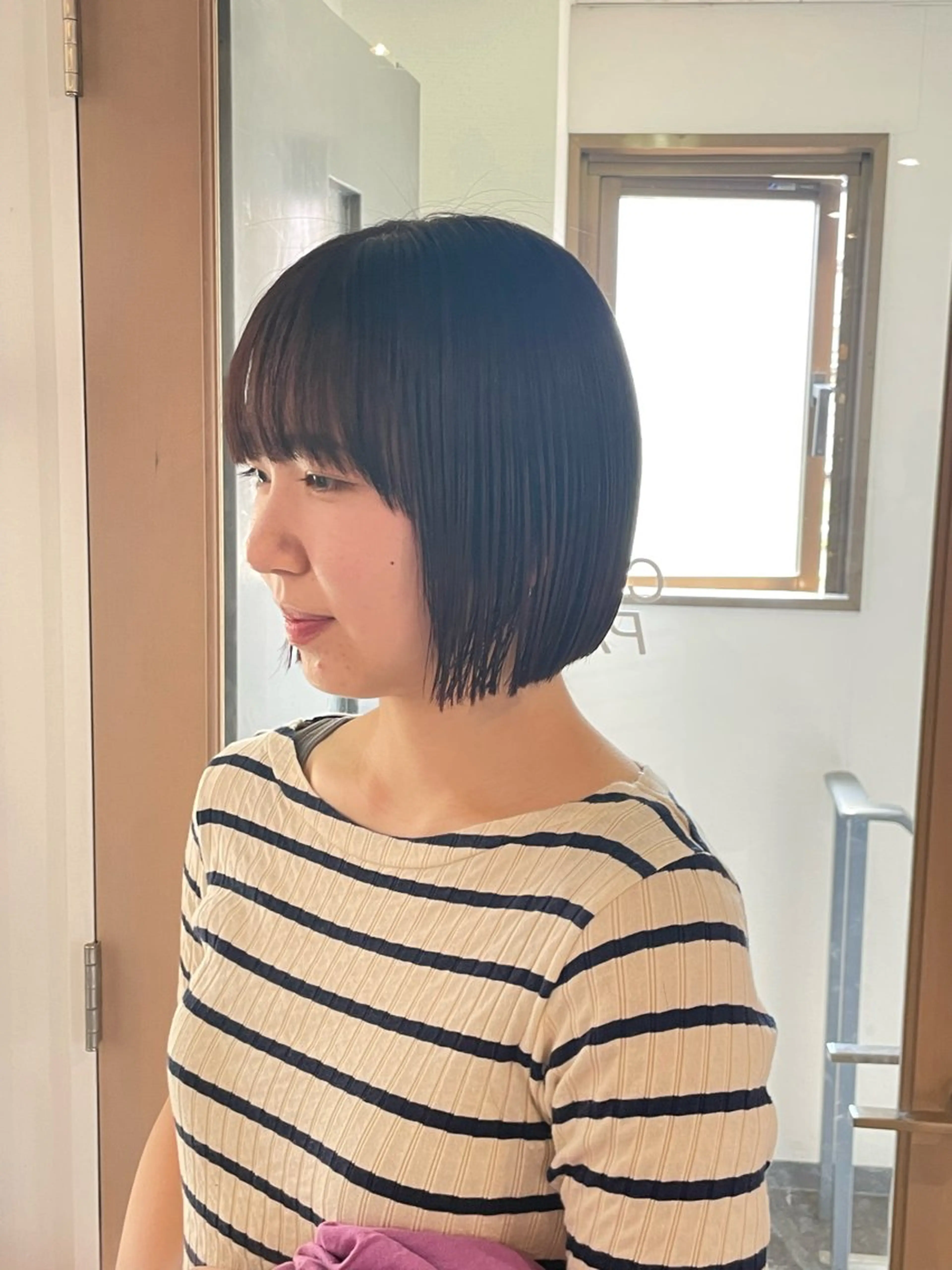 ショート カラー ボブ カット ヘアカラー トリートメント Takuma Suzuki中目黒のヘアスタイル