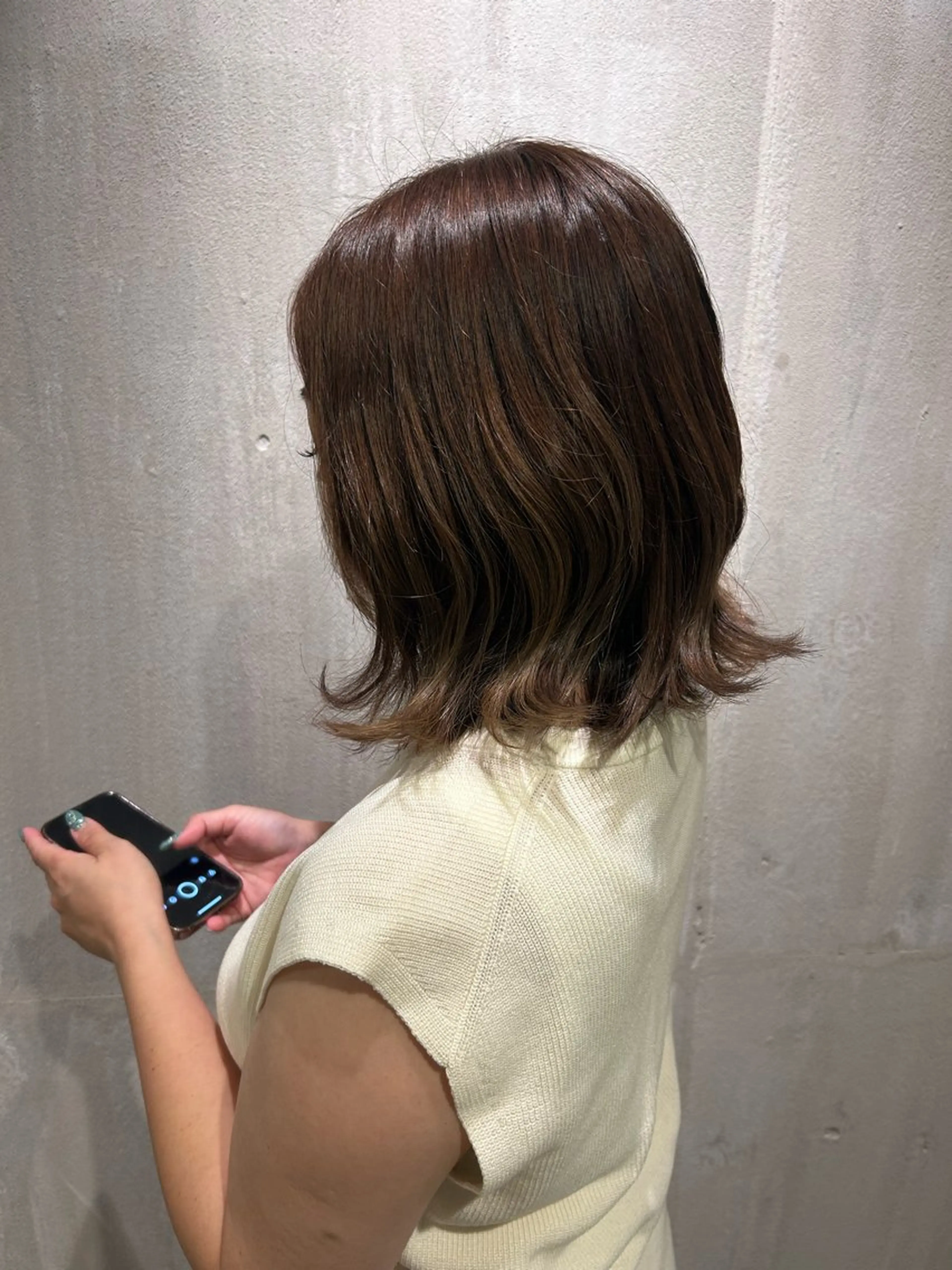 カラー tote. 成瀬晃のヘアスタイル