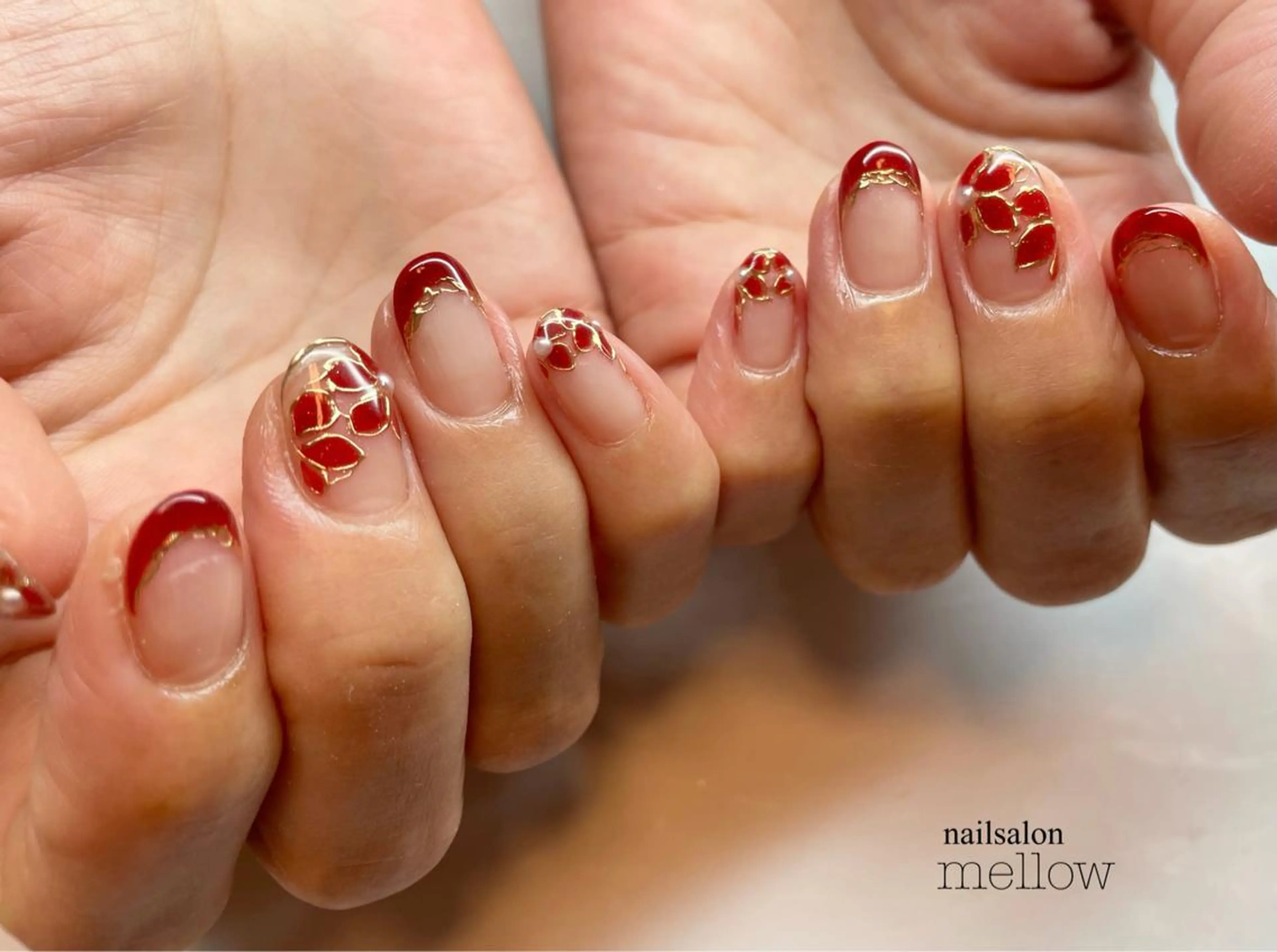 ネイル フラワーネイル 大山 浩美のネイルデザイン