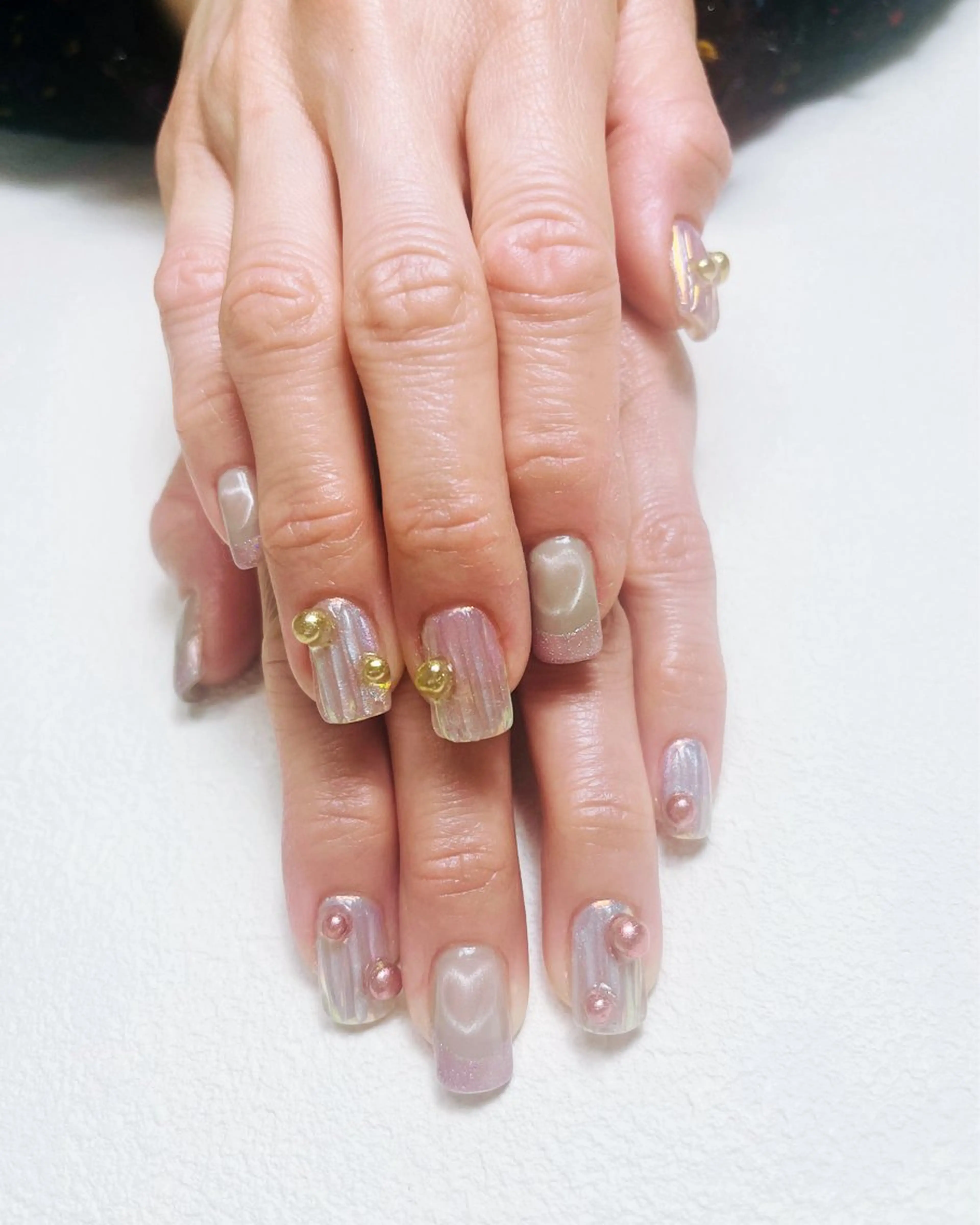 ネイル ハート ハンドネイル nail room.のネイルデザイン