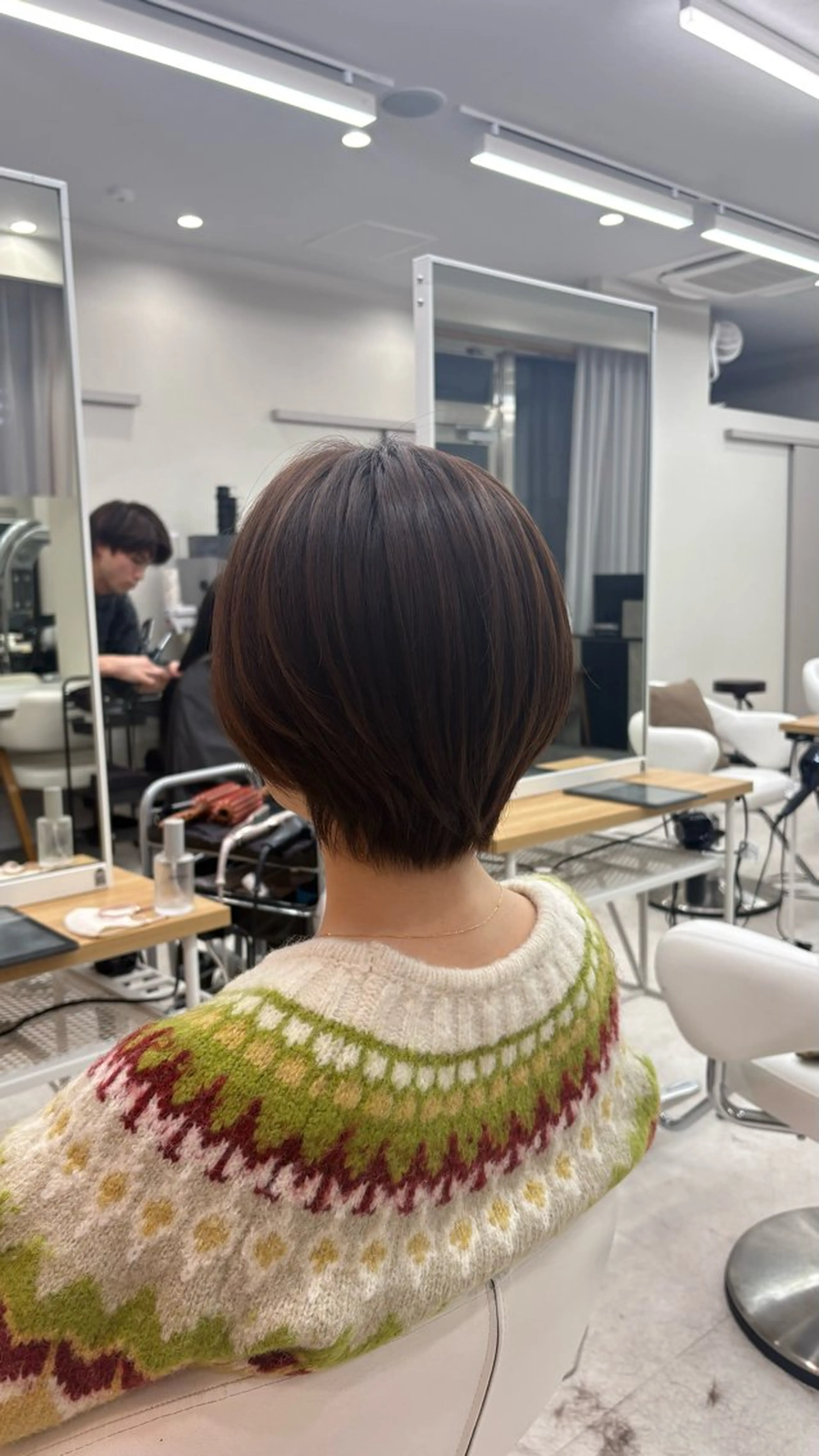 ショート 似合わせカット ショートヘア トリートメント manami/ ショート/パーマのヘアスタイル