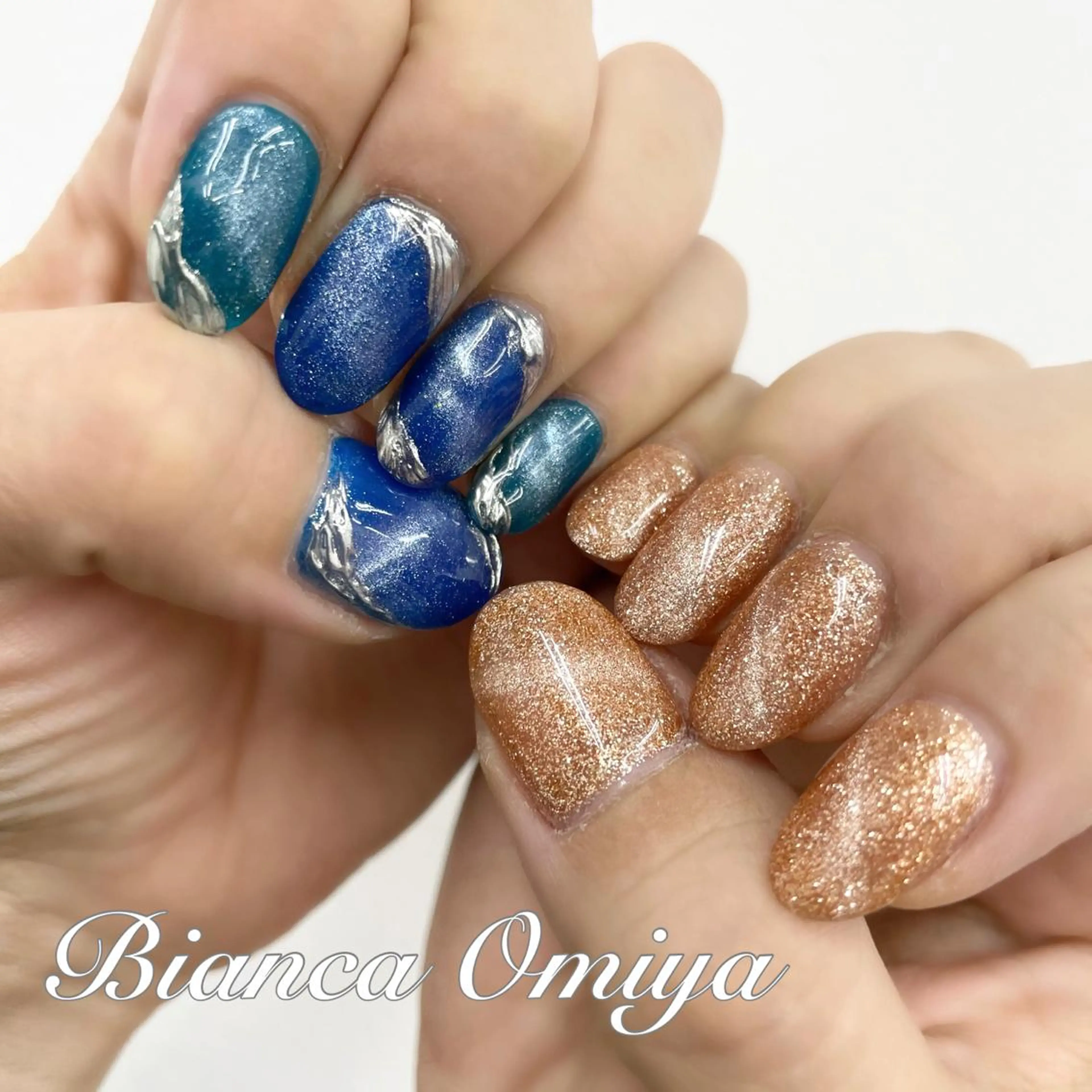 ネイル ビアンカ大宮ネイル 店長 モリサワのネイルデザイン