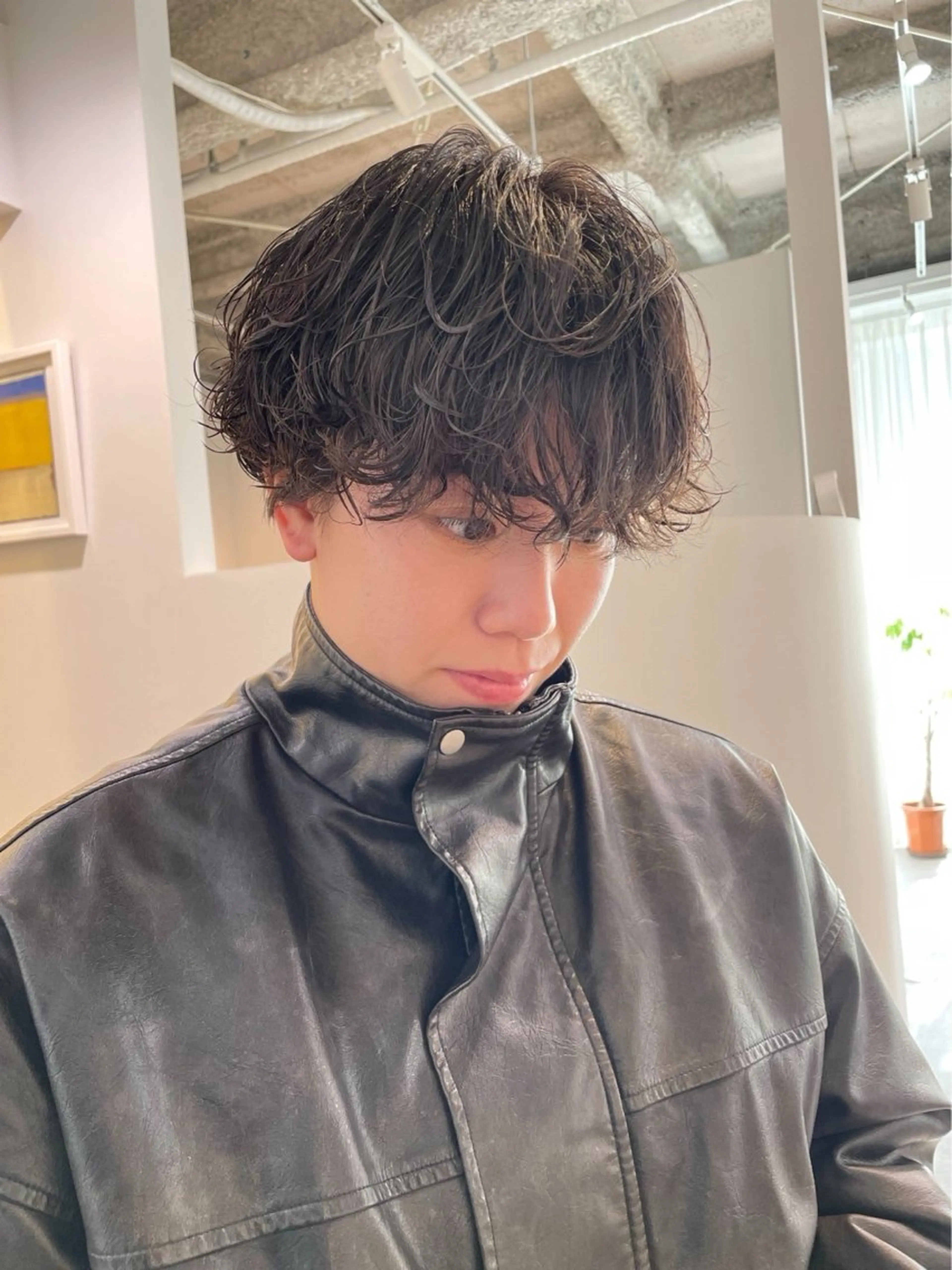 ショート パーマ uyu 【ウユ】のヘアスタイル