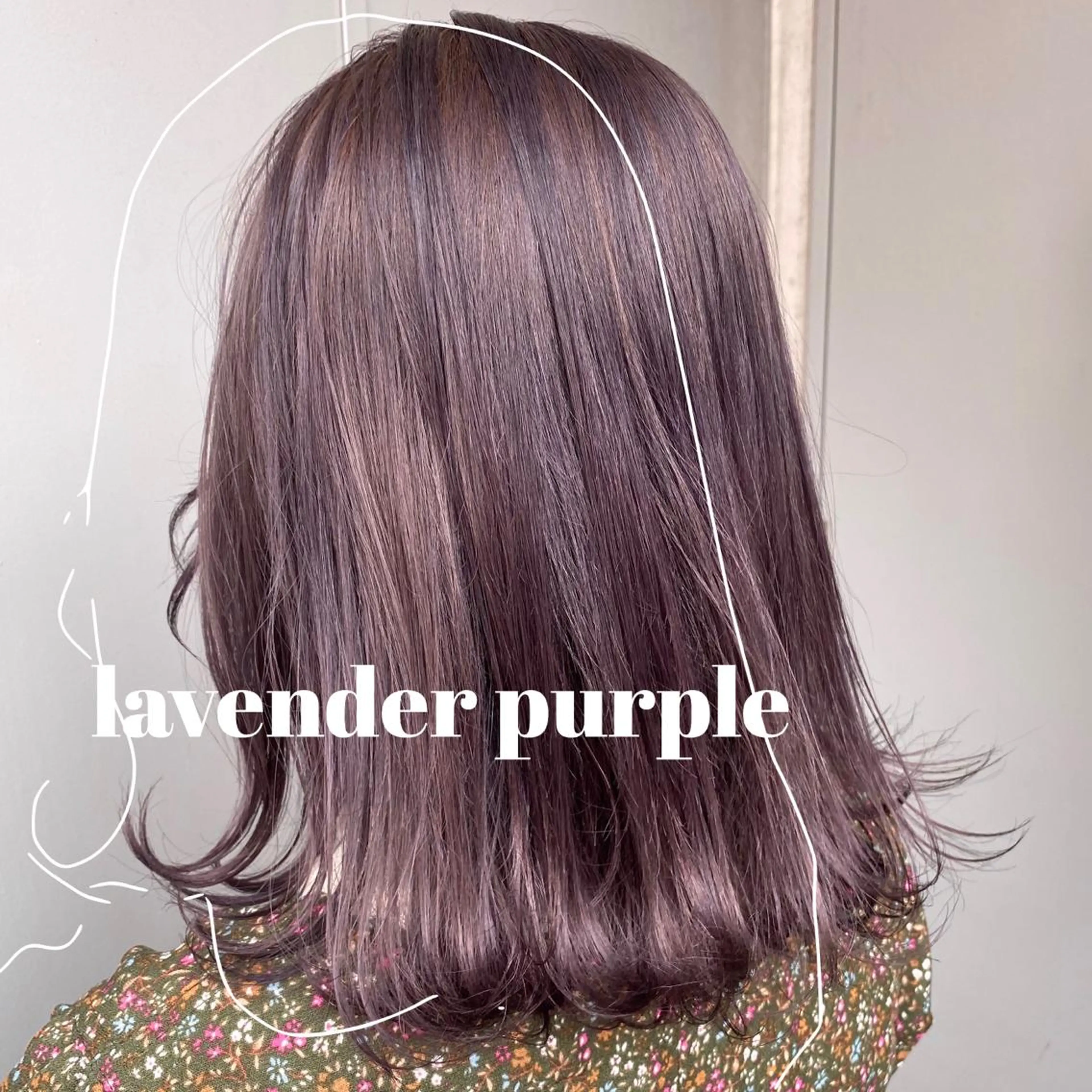 セミロング カラー ヘアアレンジ 赤味消し.髪質改善 🌿𝘠𝘜𝘙𝘐のヘアスタイル