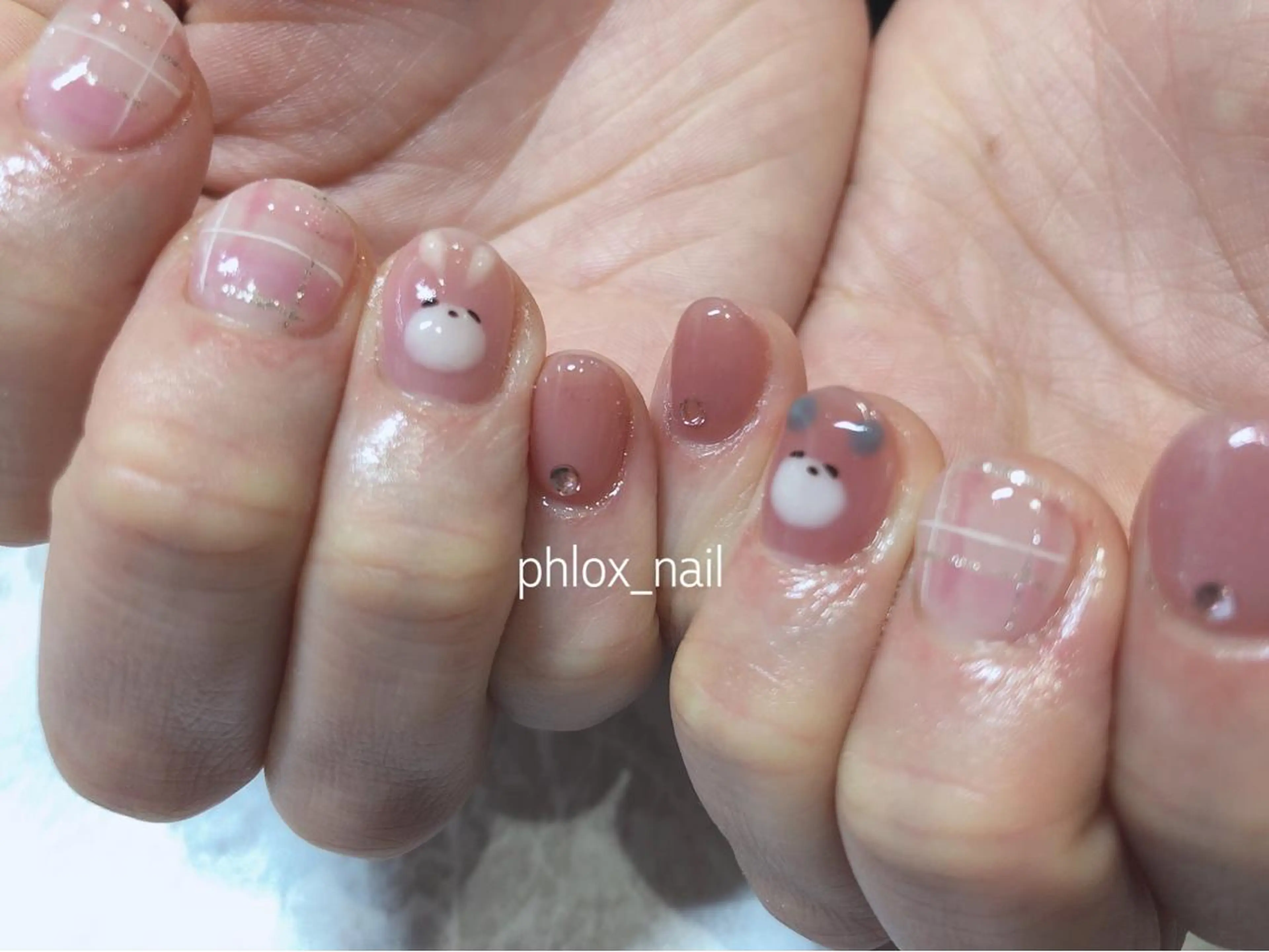 ネイル s/w ＿shokoのネイルデザイン