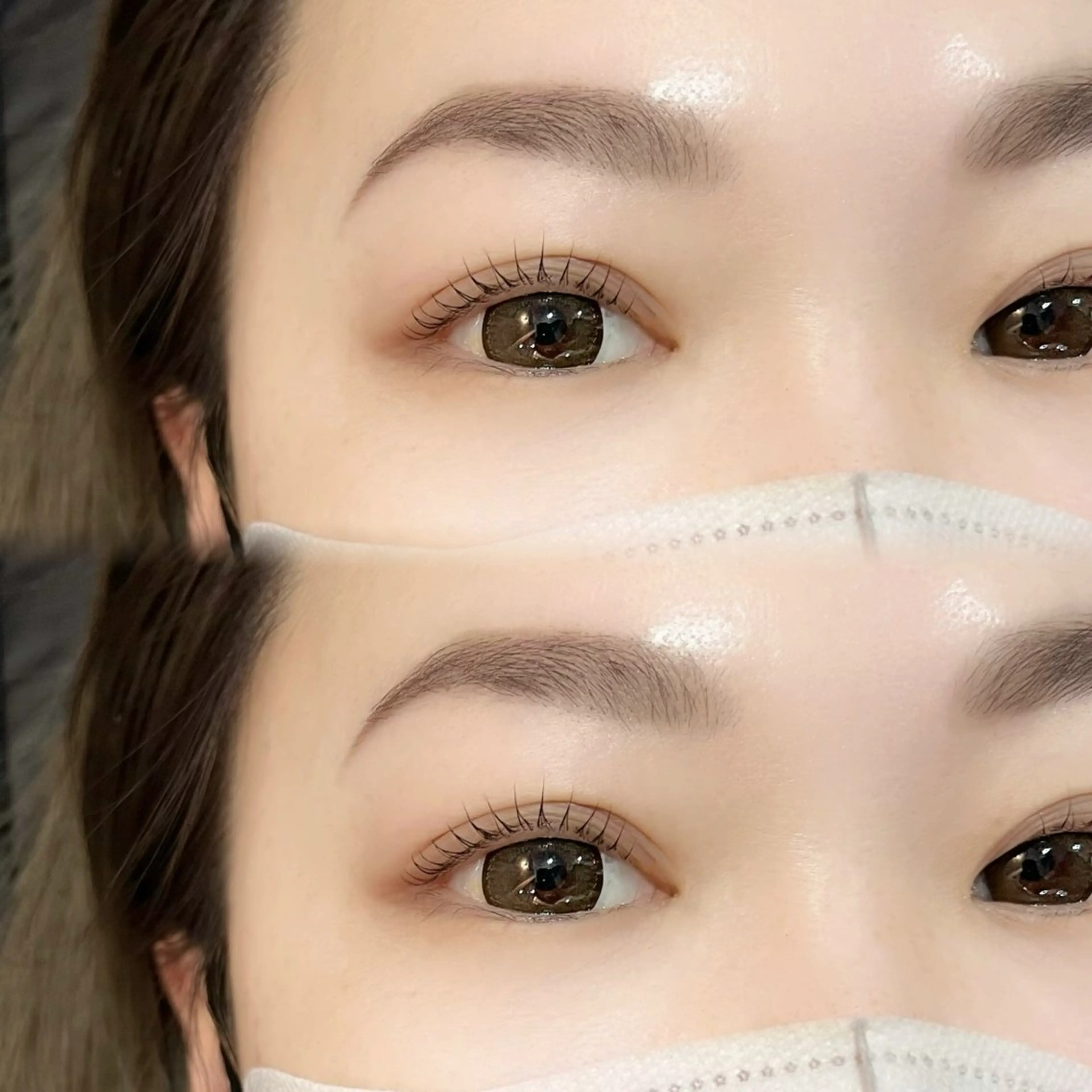 アイブロウ 瑞慶山 あんりのマツエク・マツパデザイン