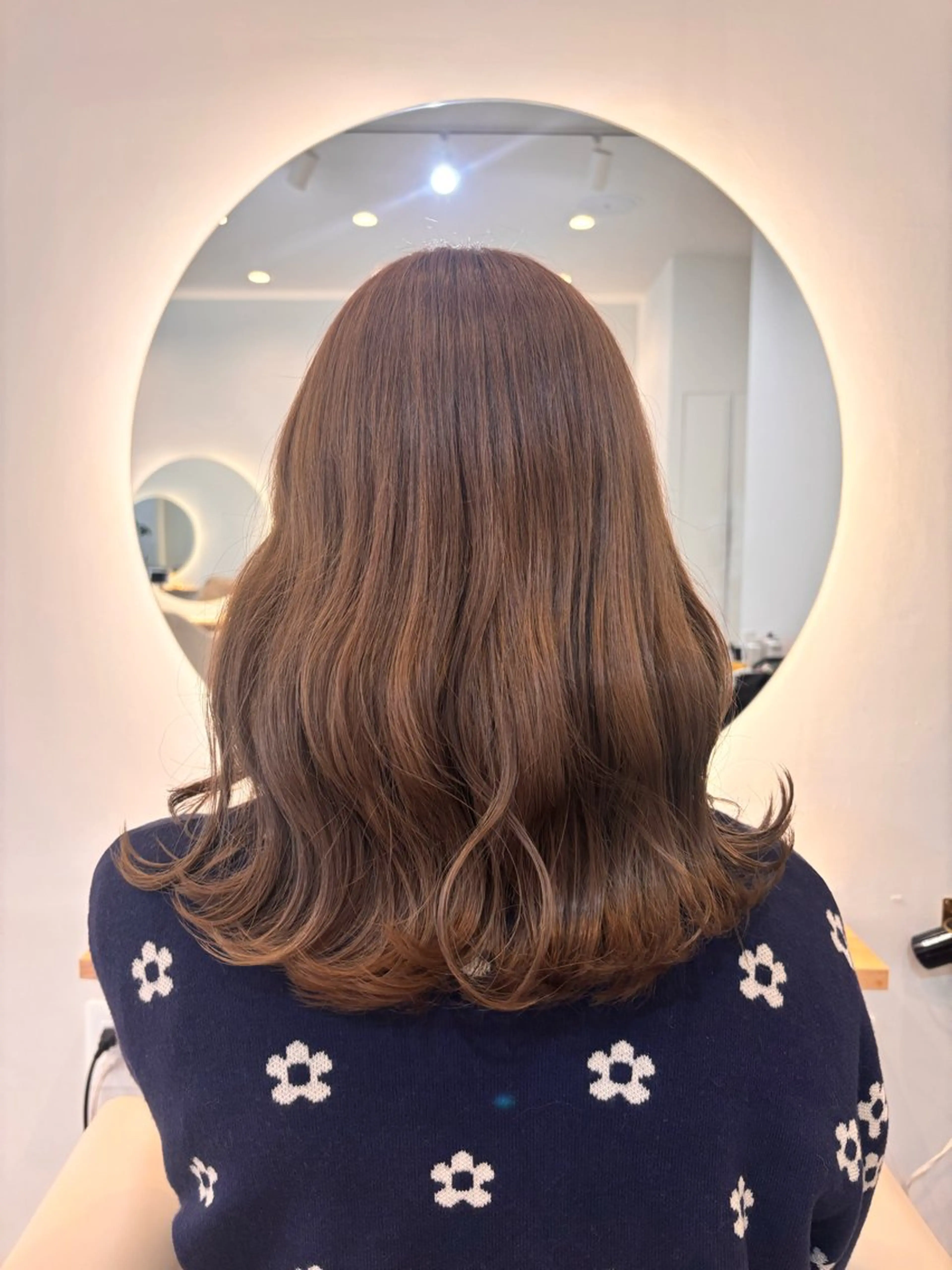 カラー lor.kyoto 奥村みゆきのヘアスタイル
