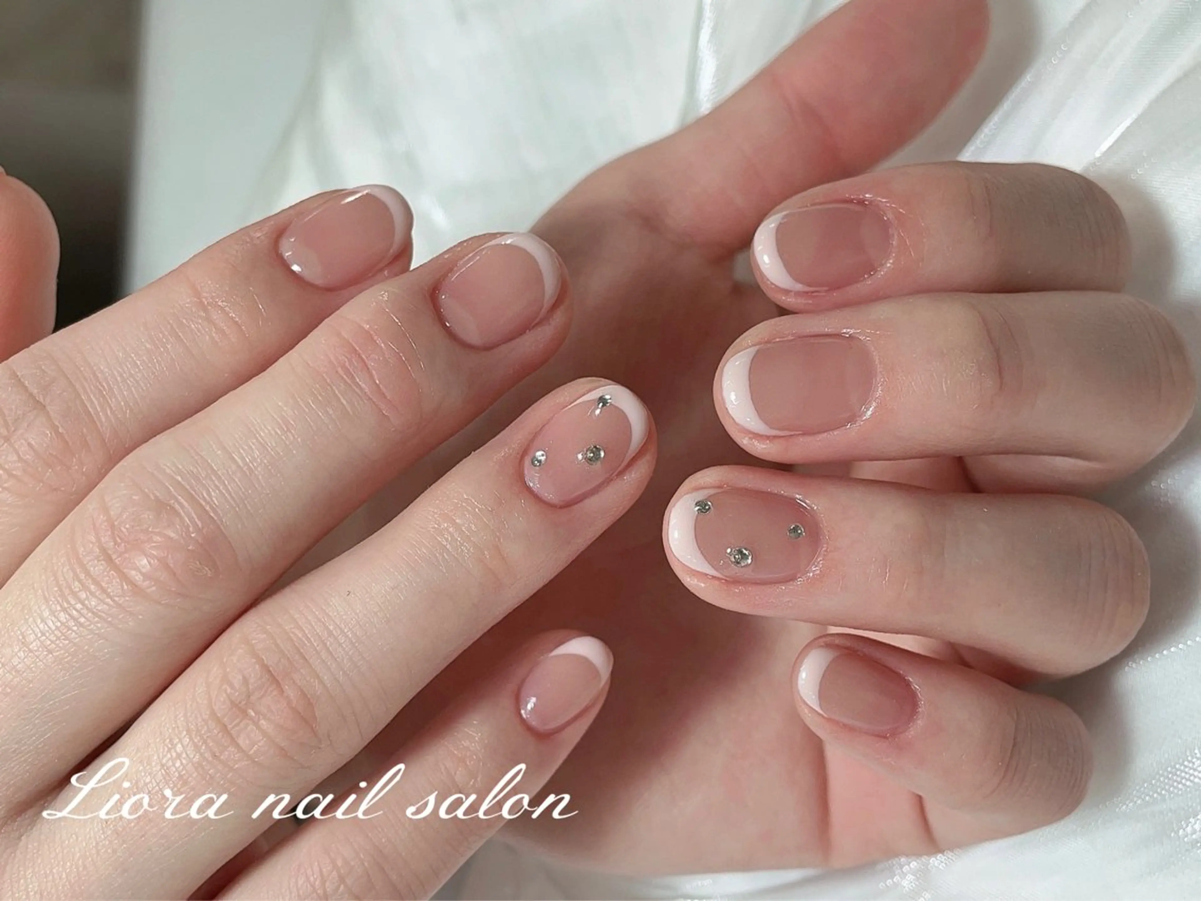 ネイル チークネイル フットネイル フレンチネイル ジェルネイル ガーリー ハンドネイル Liora nail スカルプ専門店のネイルデザイン