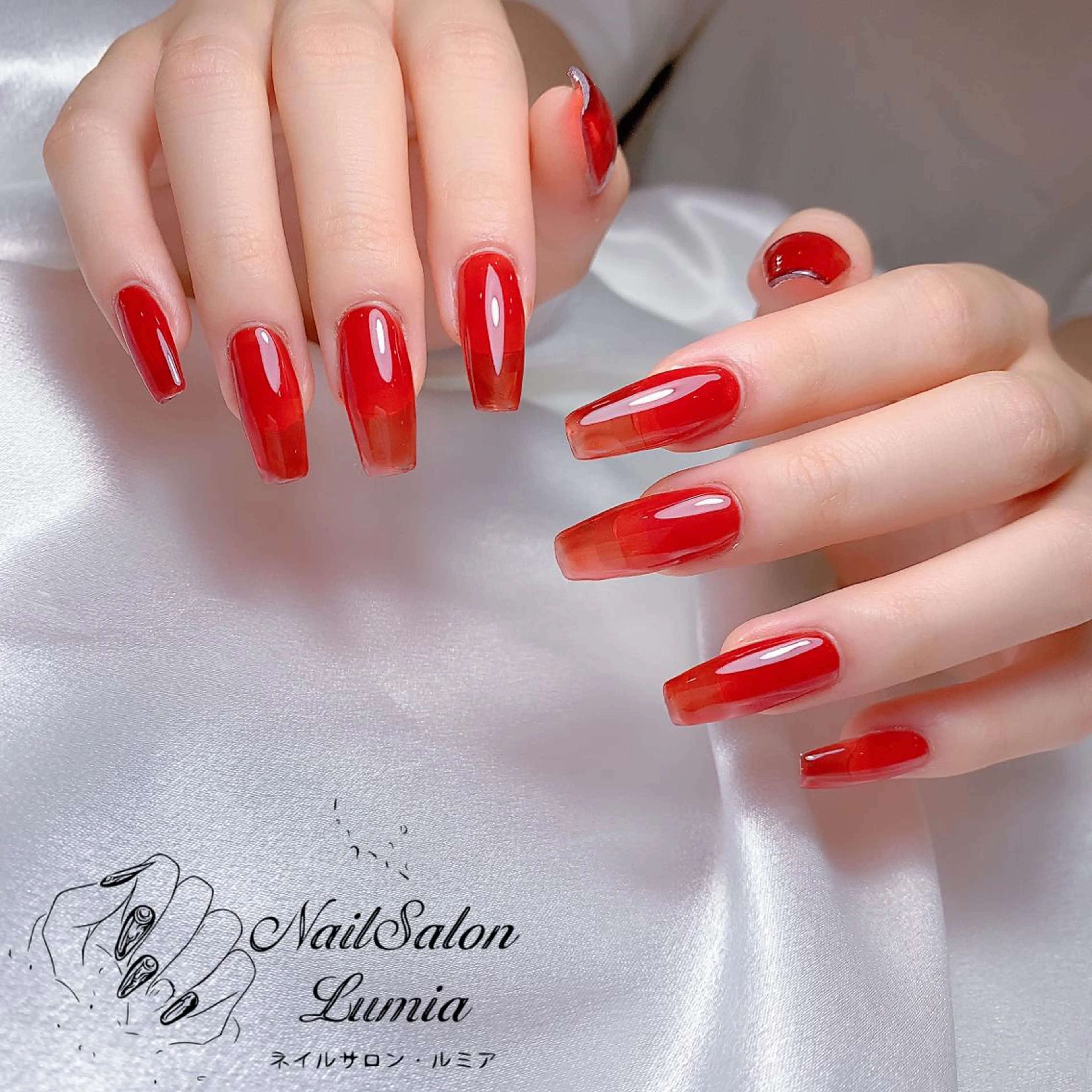 ネイル ハンドネイル ネイルサロン ルミア Lumia 店長のネイルデザイン