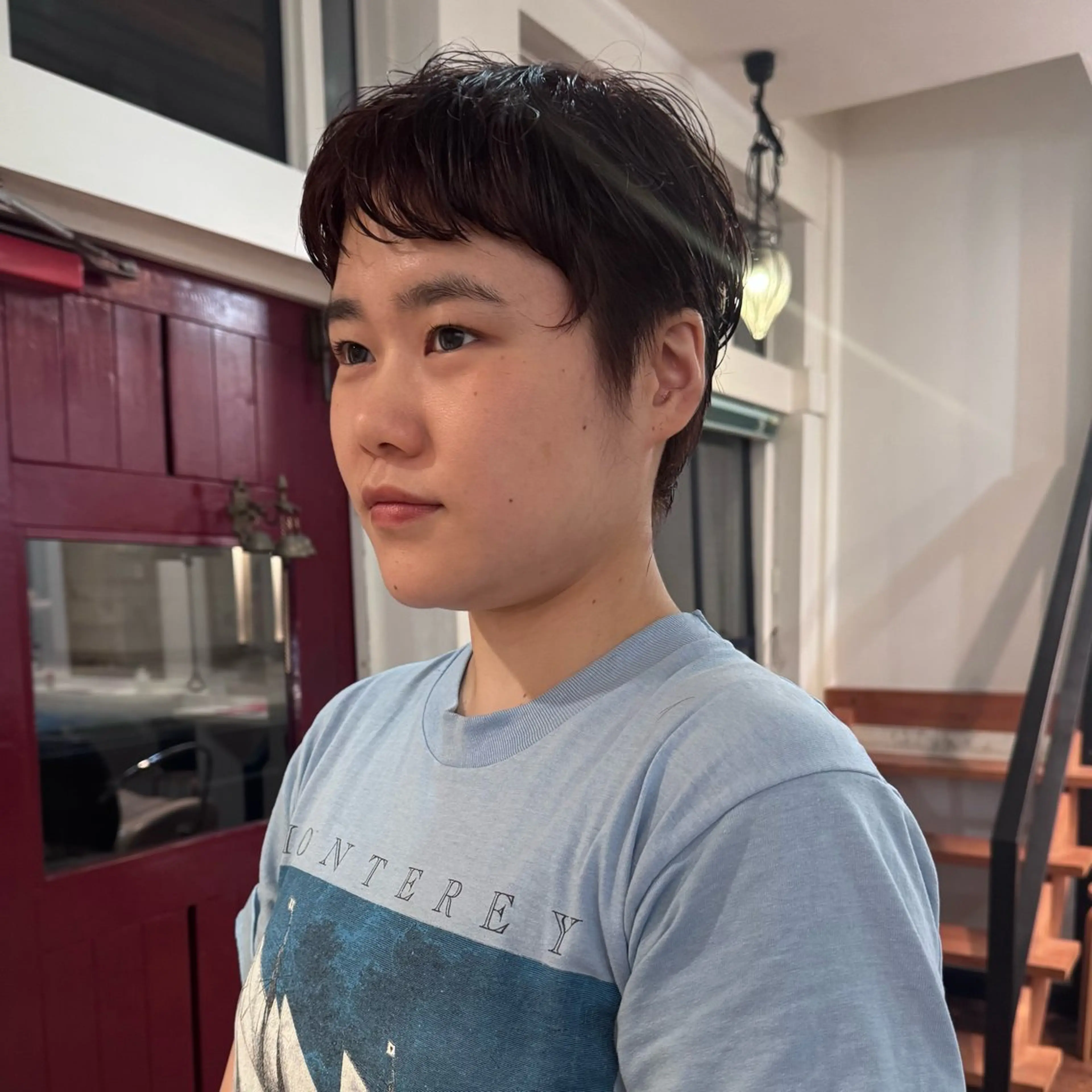 ショート カット トリートメント Lilu しずくのヘアスタイル