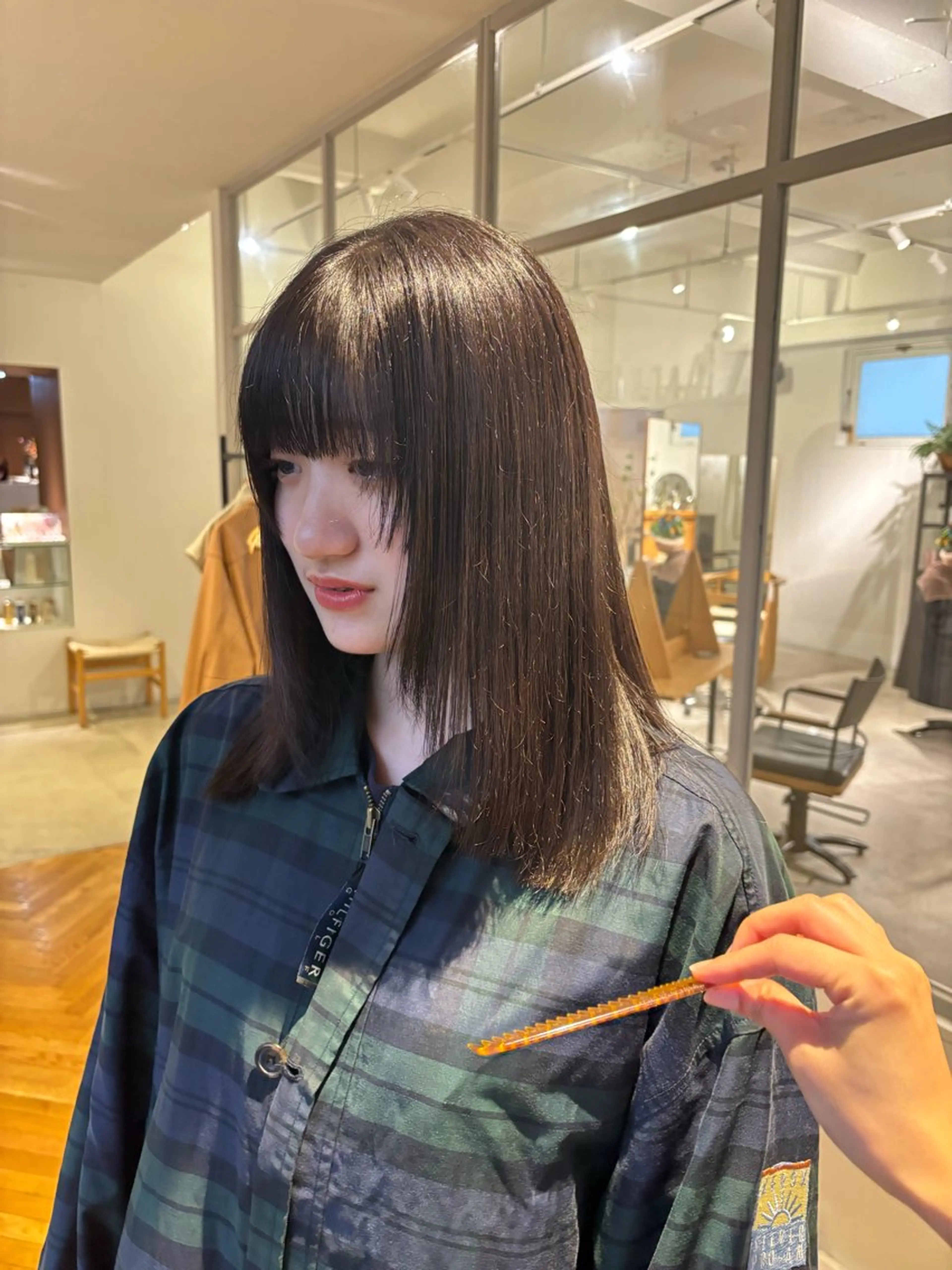 ミディアムカットモデル𖤐ˊ˗【10・20代限定】の写真