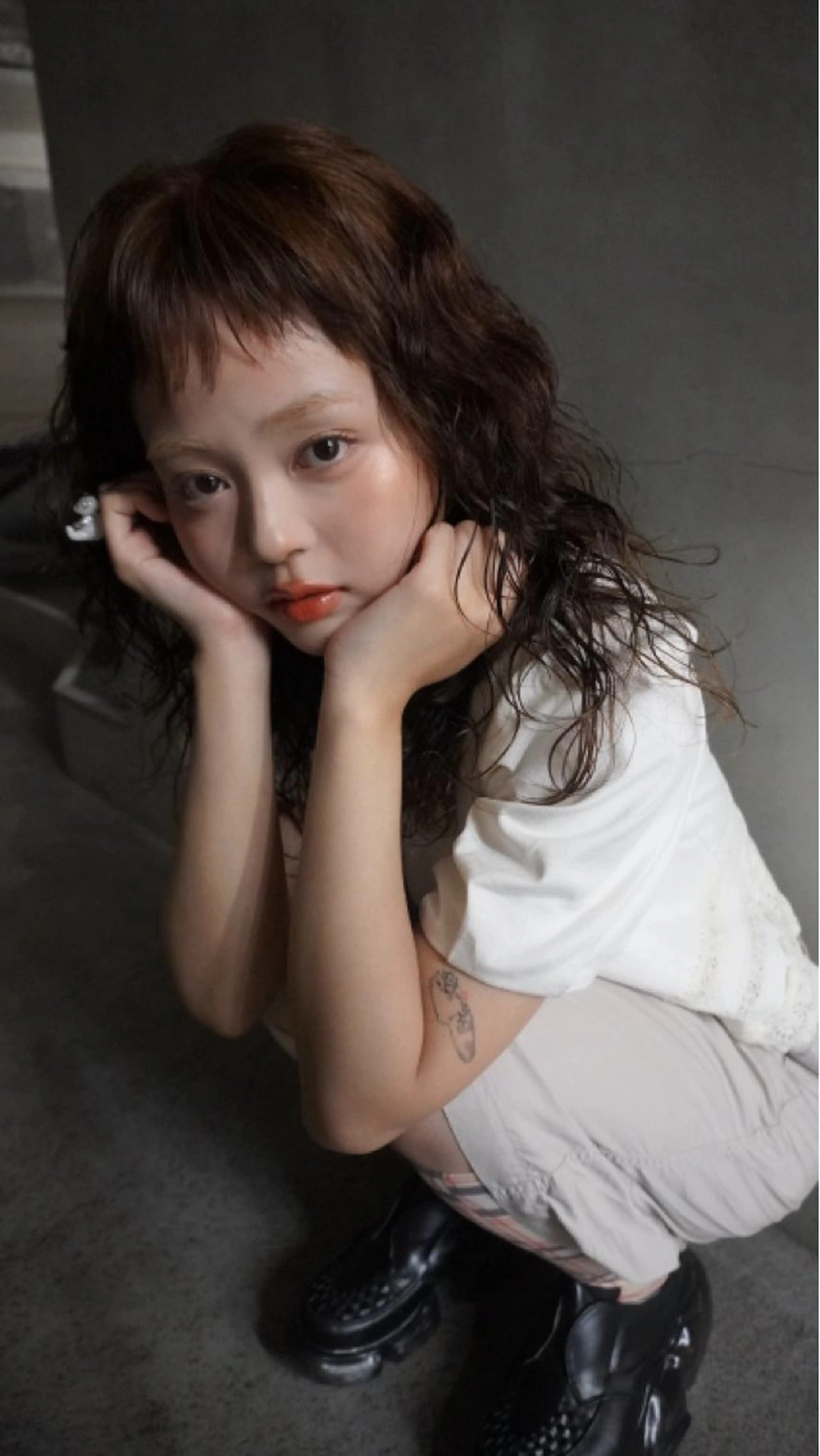 セミロング カラー hinata/ ハイトーンカラー🪽のヘアスタイル