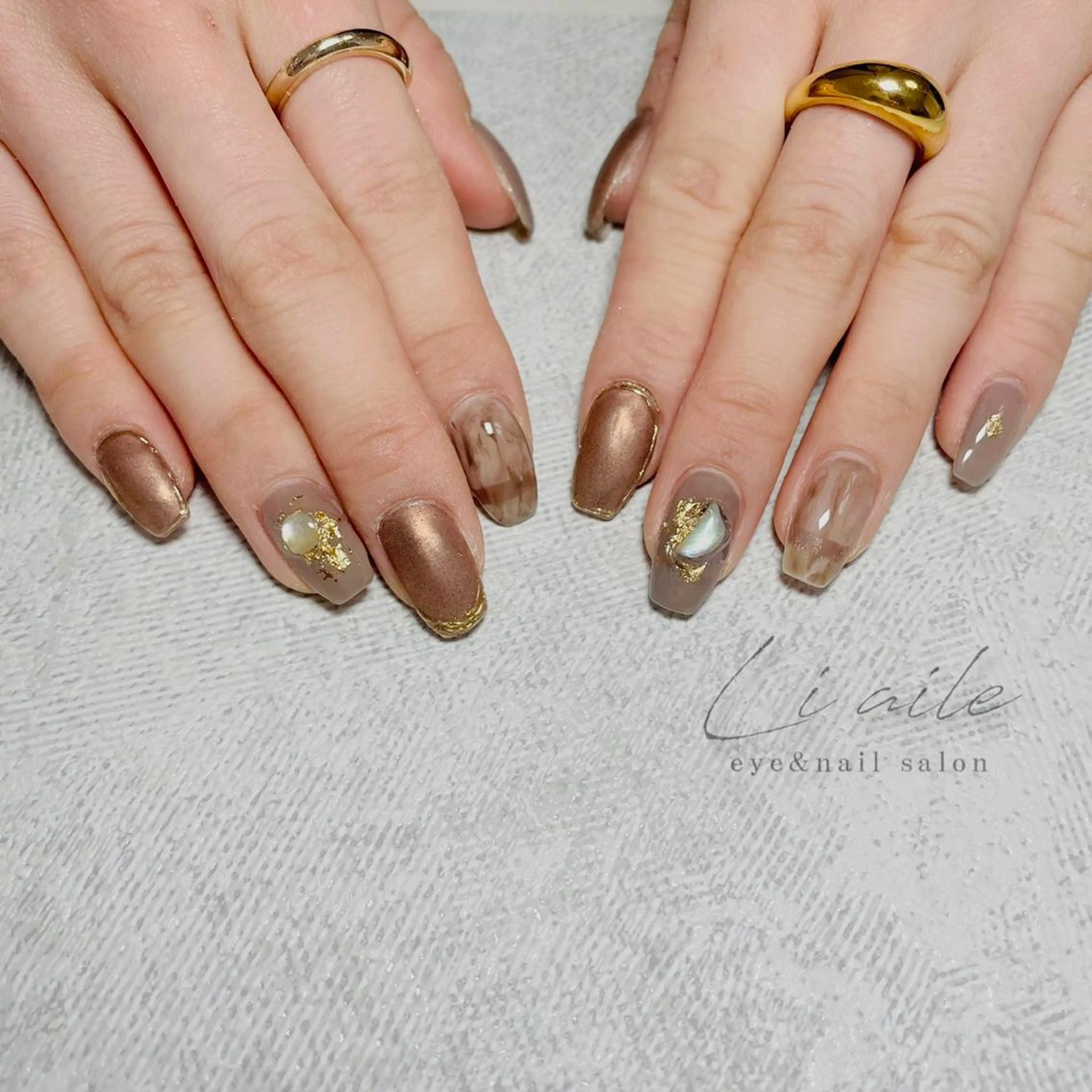 ネイル ニュアンスネイル Li aile eye&nailのネイルデザイン