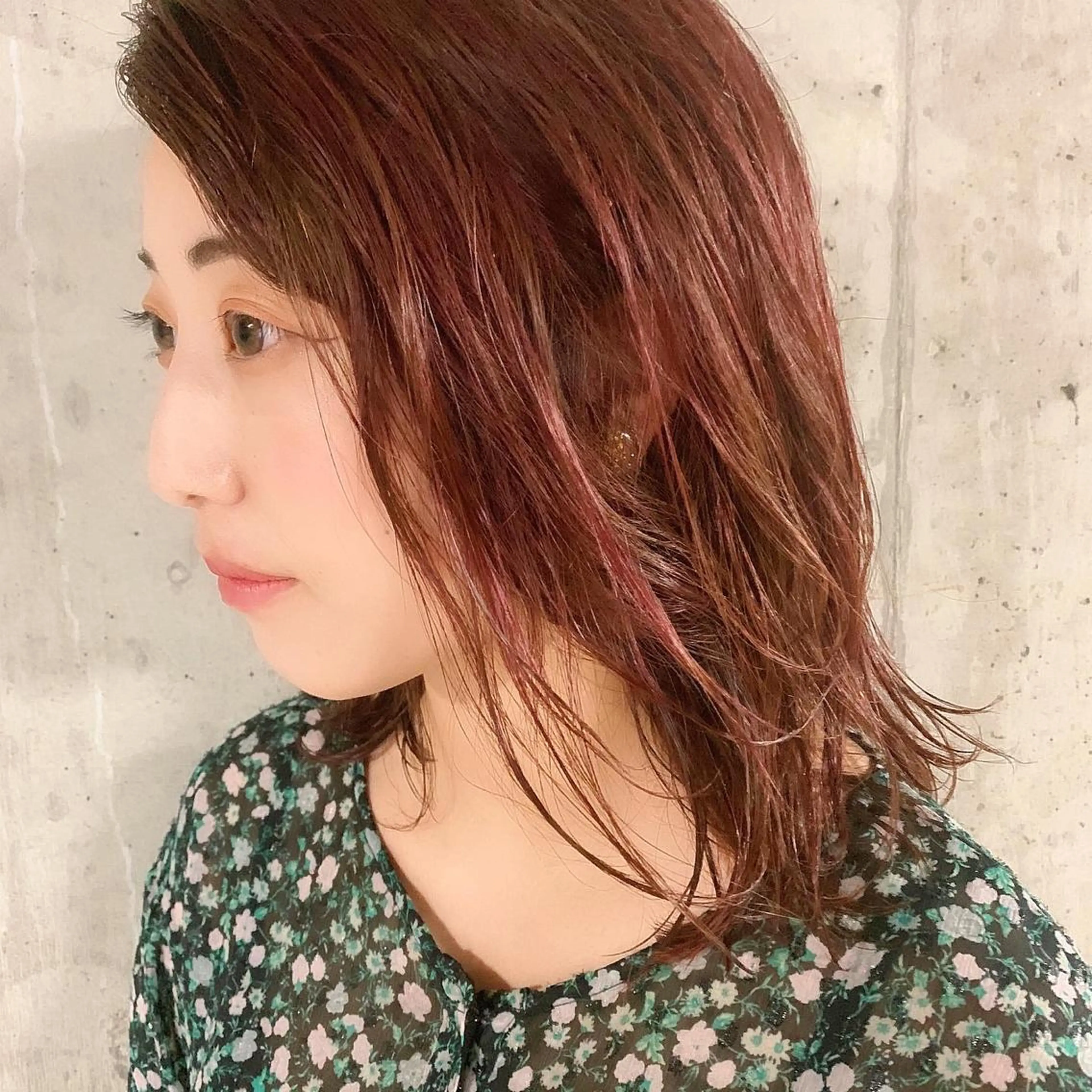 ミディアム カラー CODE.LINE所属・中川 竜誠のヘアスタイル