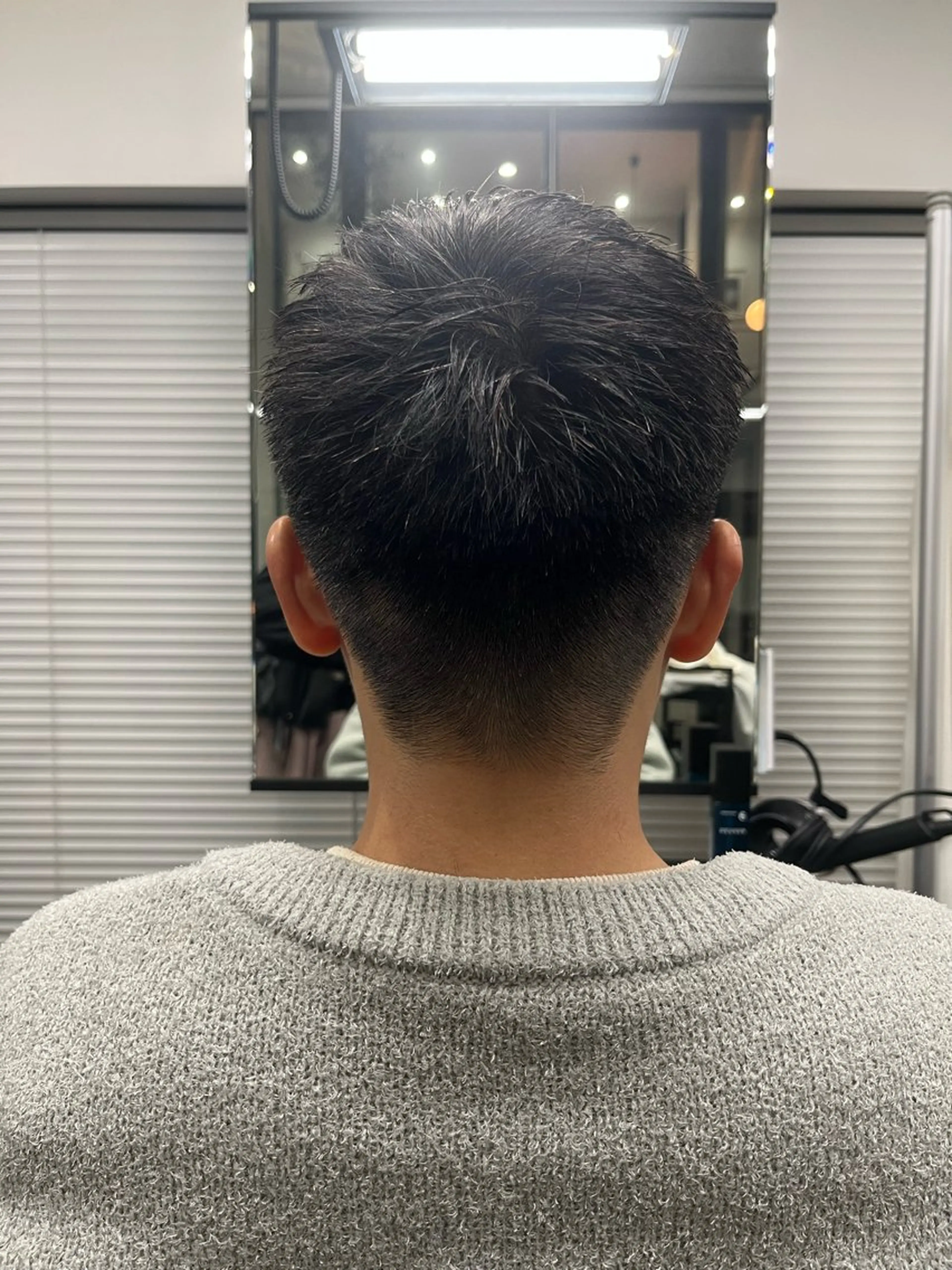 ショート メンズ 刈り上げ パーマ/縮毛矯正 揚村武斗のヘアスタイル