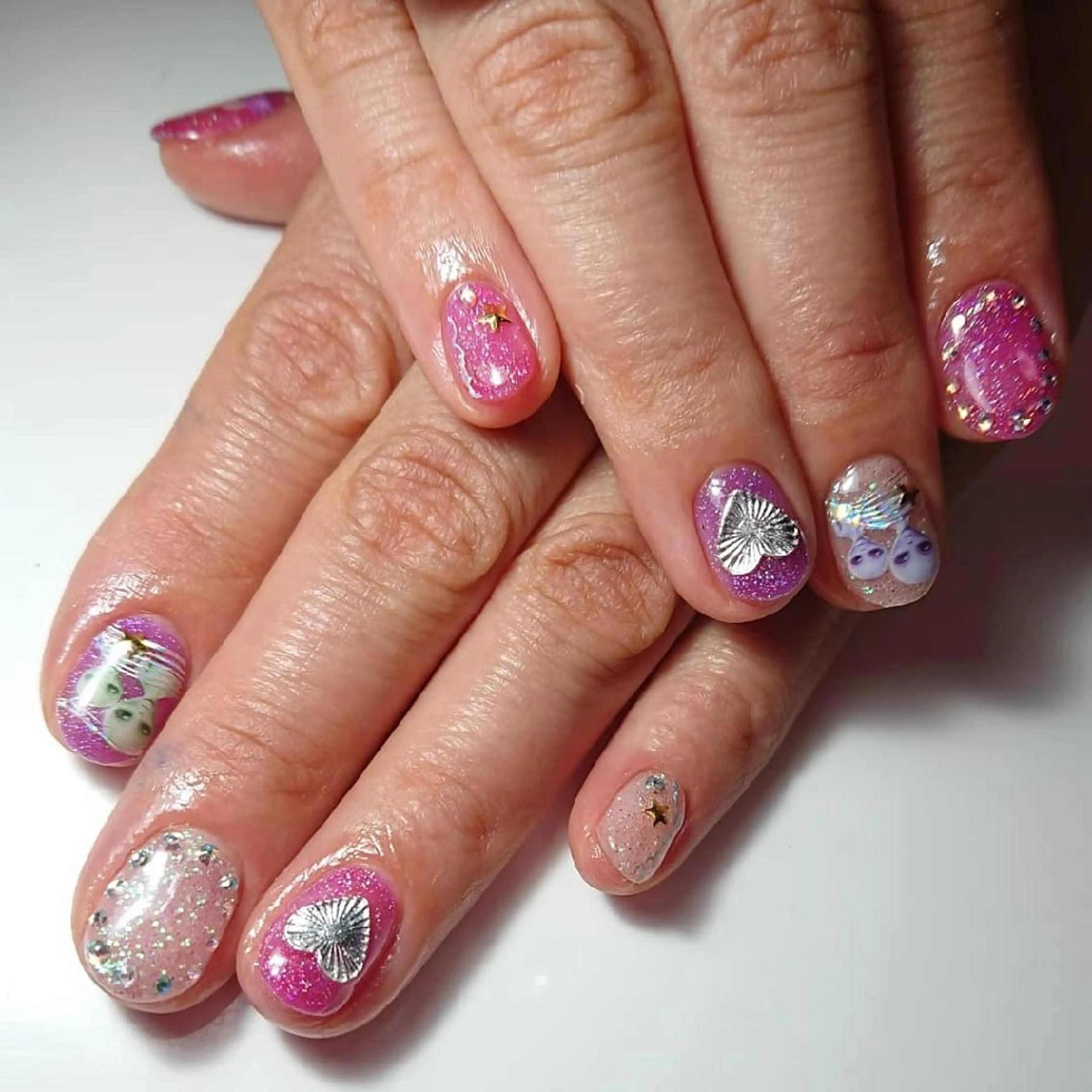 ネイル 下妻市ﾈｲﾙｻﾛﾝ M_styleのネイルデザイン