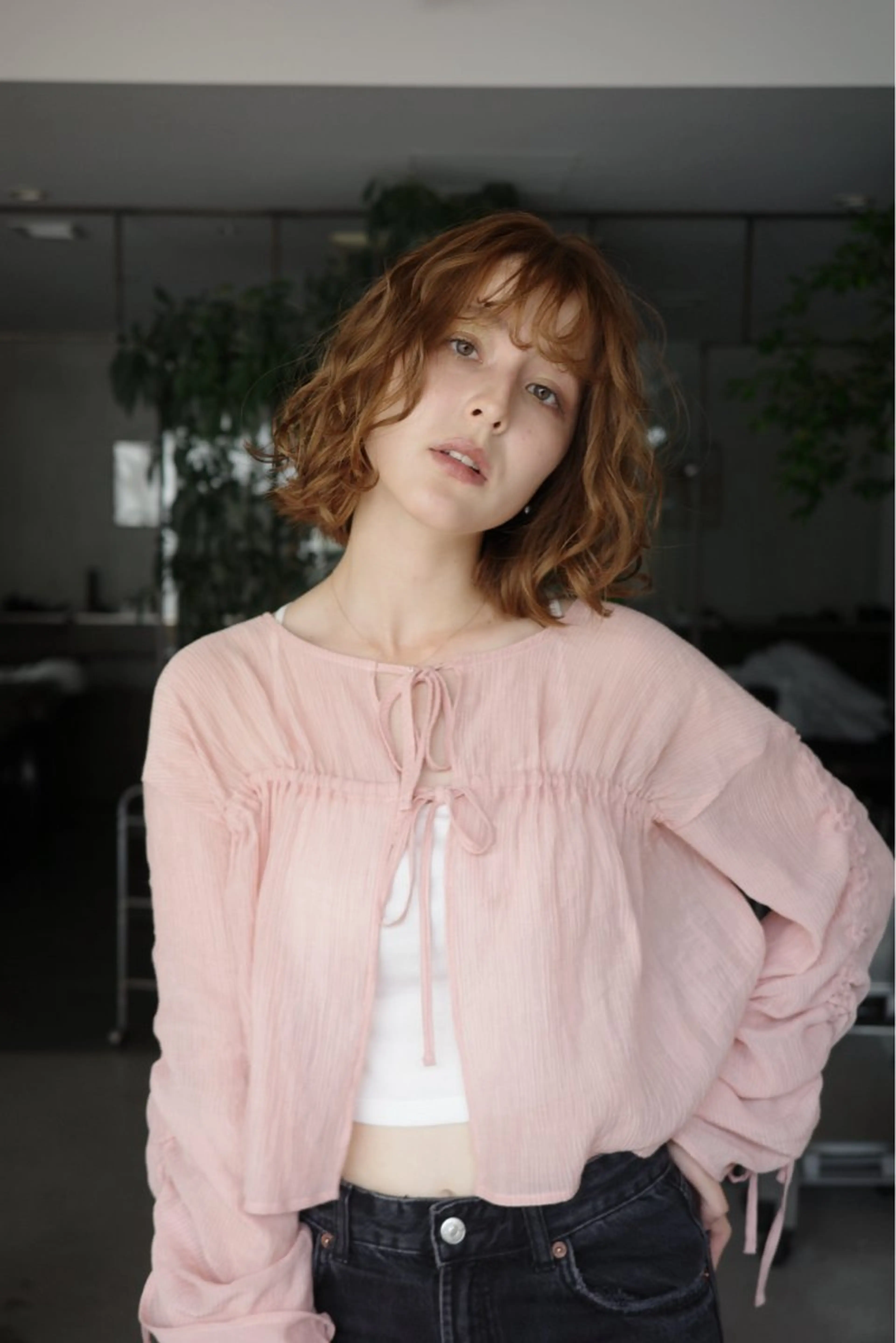 ショート パーマ ボブ 外国人風カラー レイヤーカット ショートヘア ウルフカット 🌀渋谷ボブパーマ 🌀河野瑠太のヘアスタイル