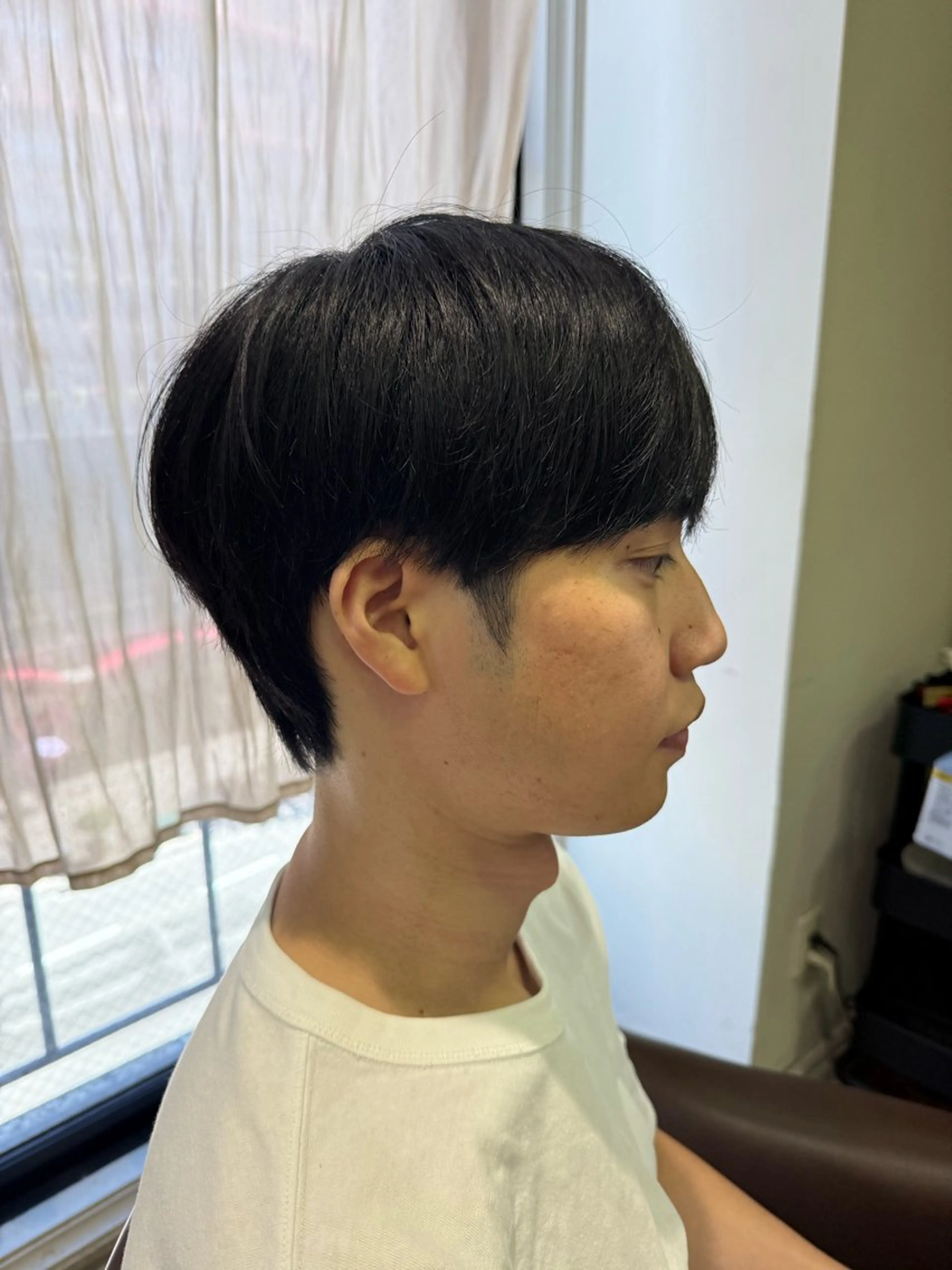 ショート メンズ メンズ韓国風 韓国マッシュ マッシュ 韓国風ヘア 溝口 槙里也のヘアスタイル