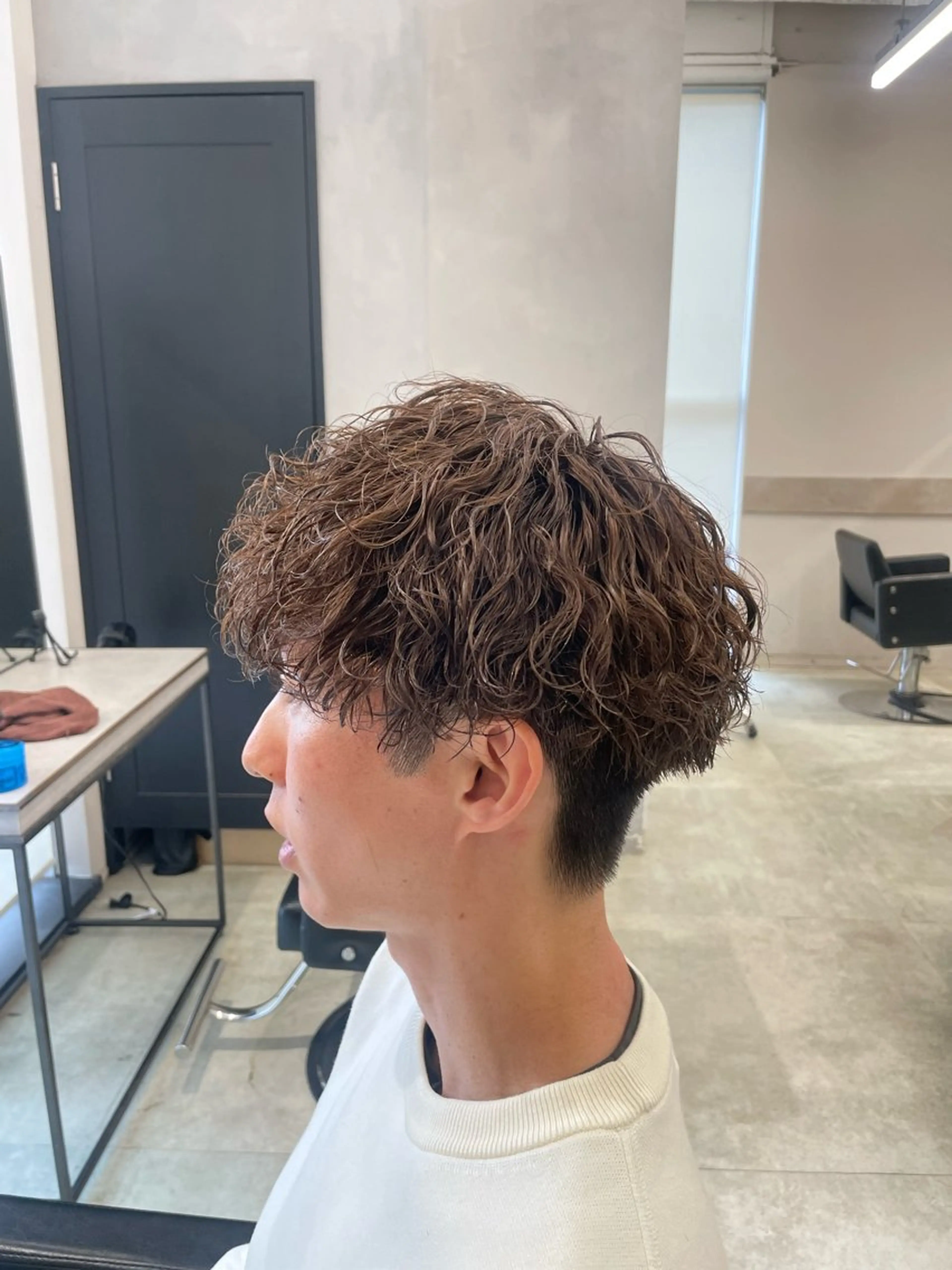 ショート パーマ メンズ メンズパーマ プードルパーマ 波巻きパーマ プードルパーマ カット パーマ メンズ特化🔥 金子直斗のヘアスタイル