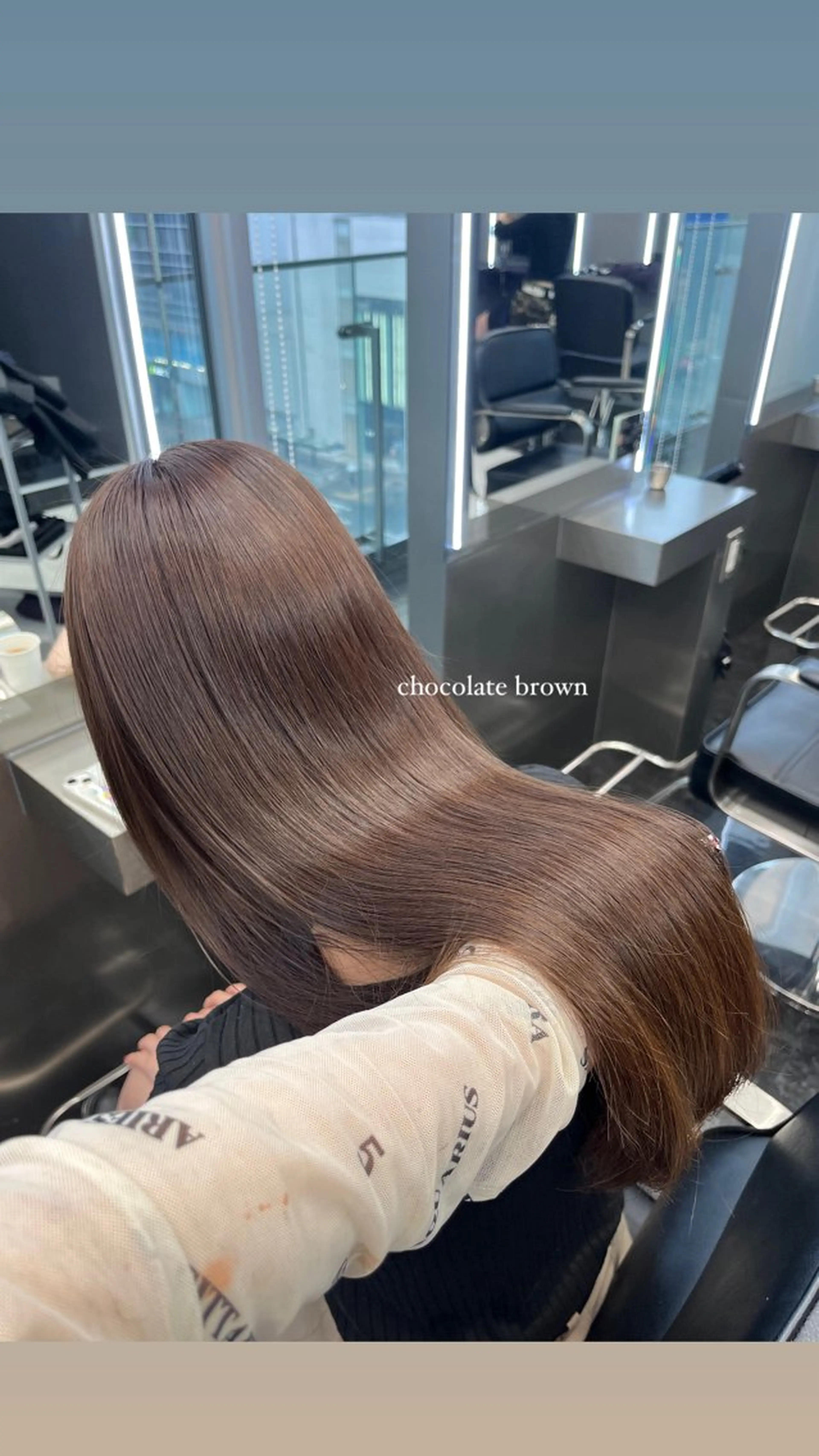 ロング カラー ヘアアレンジ ハイトーン/透明感 髪質改善/rinaのヘアスタイル