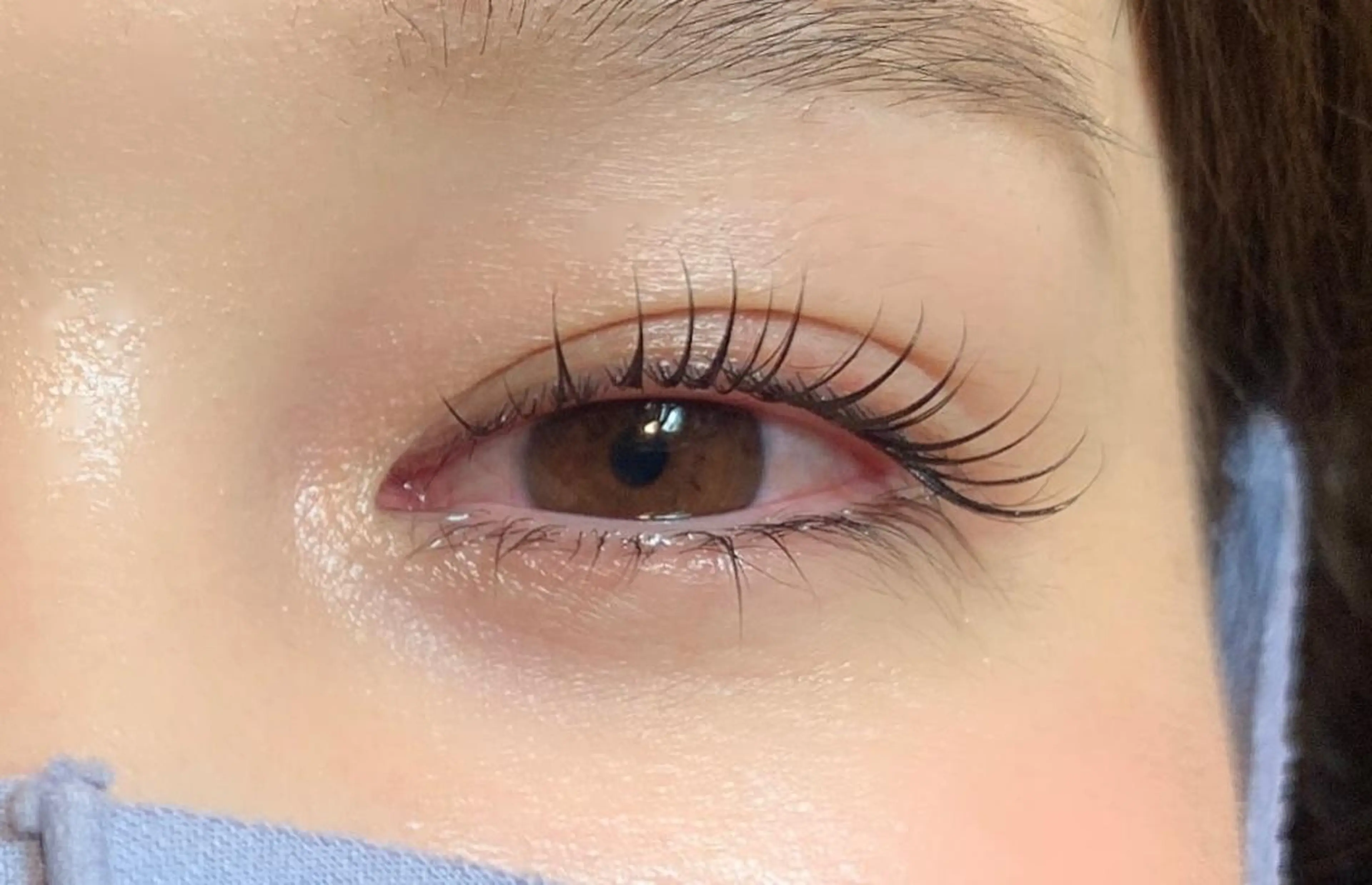 まつげパーマの写真